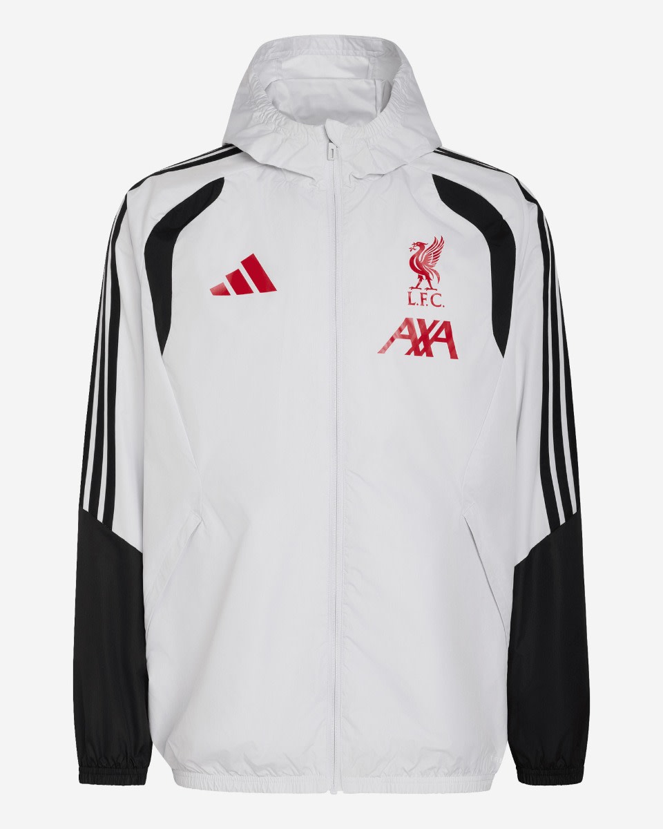 LFC アディダスメンズ 26/27 タイロ全天候型ジャケットダッシュグレー - Image 2