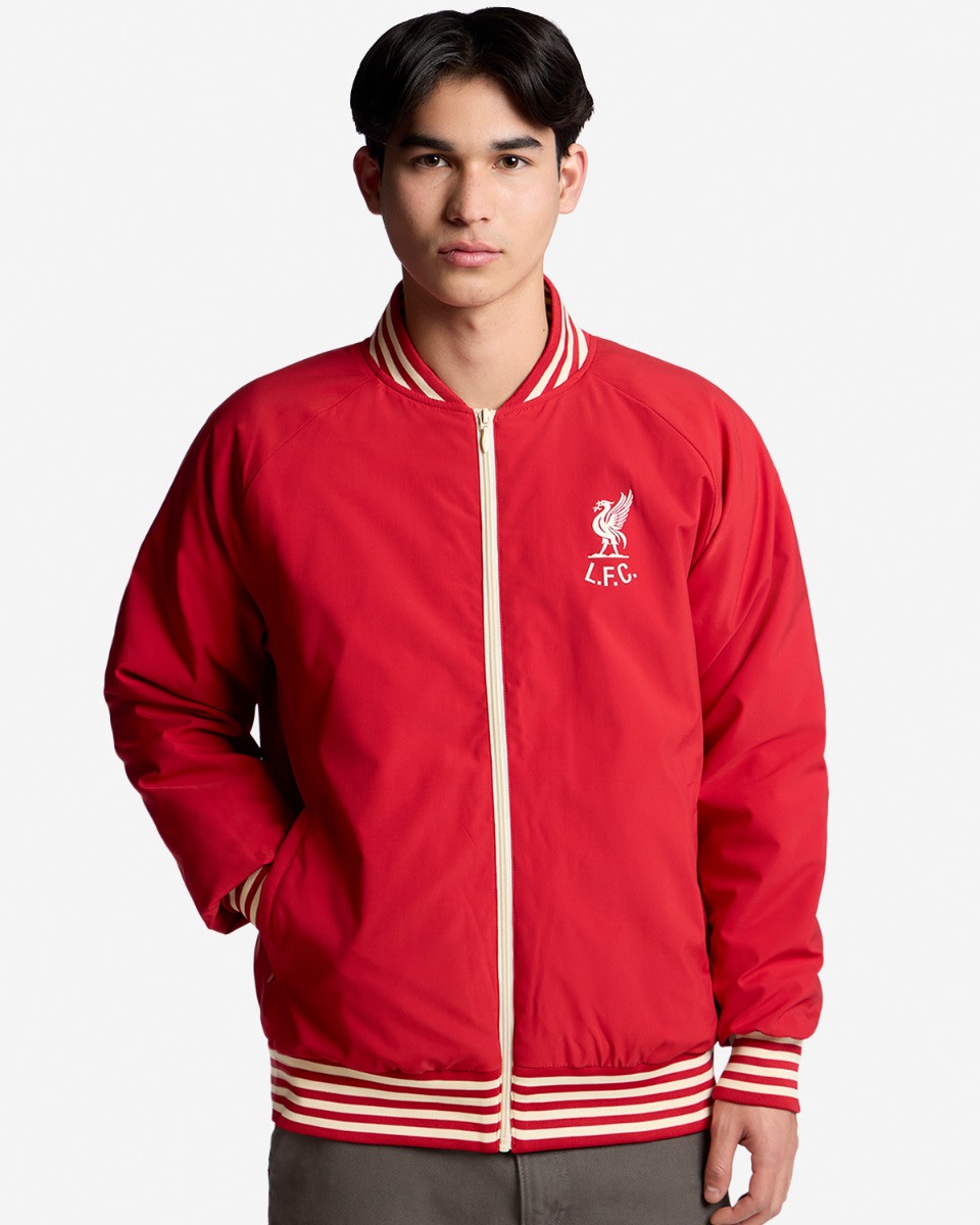 LFC Adults Shankly Bomber Jacket Red - Image 1