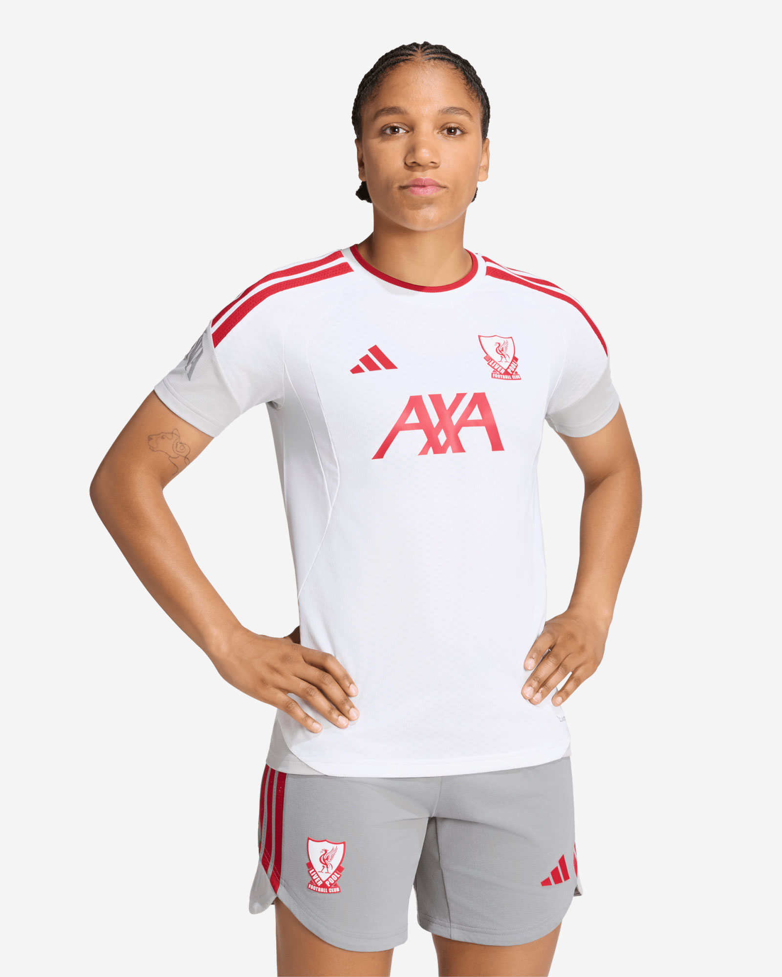 LFC adidas 26/27 Authentic European Tiro Trainingstrikot für Damen, Weiß - Image 1