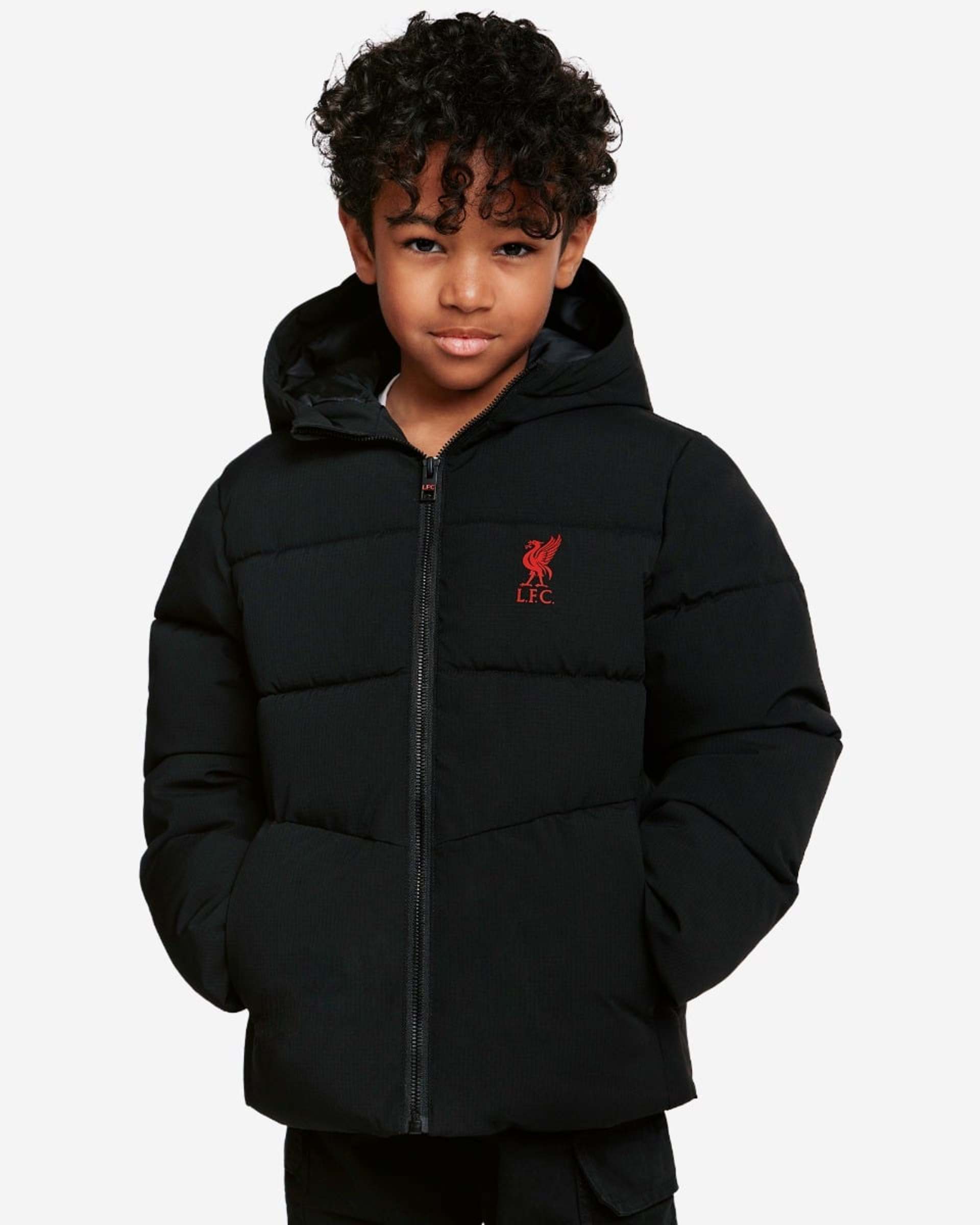 Veste LFC Juniors Puffa noire - Image 3