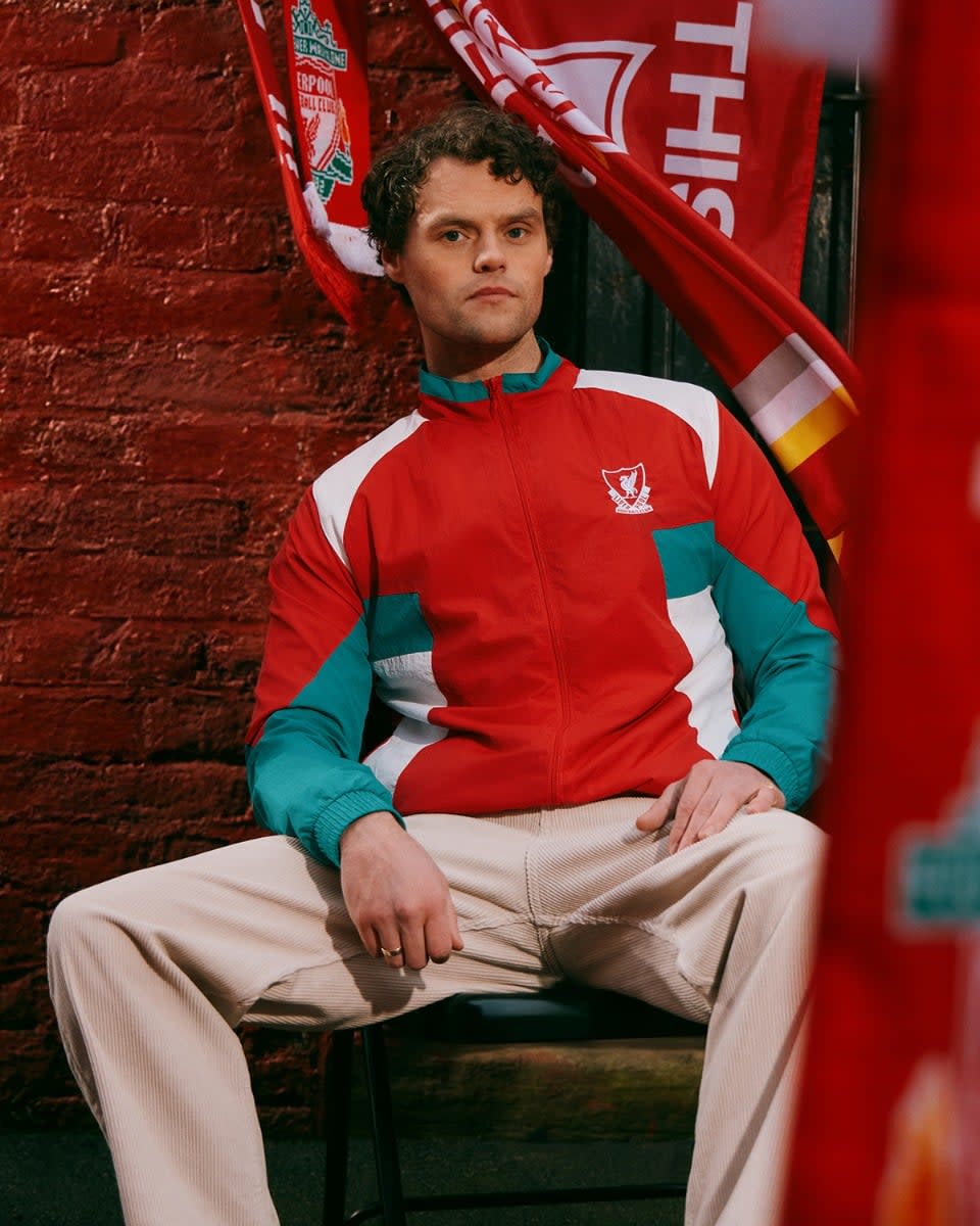 LFC メンズ 92-93 ホームトラックジャケット - Image 1