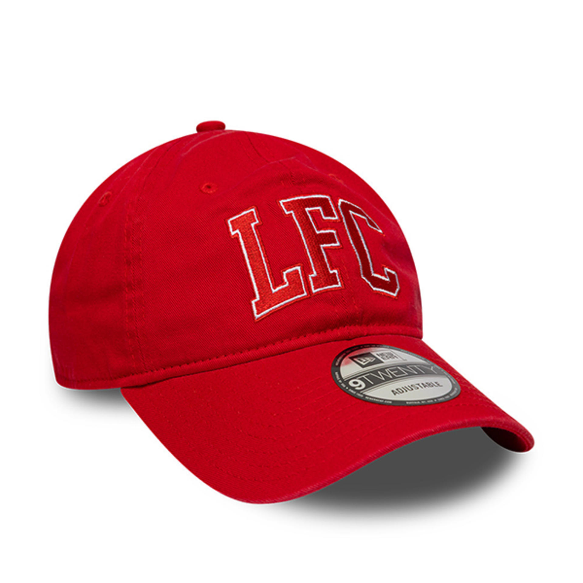 Gorra ajustable LFC New Era Wordmark roja 9TWENTY - Image 4