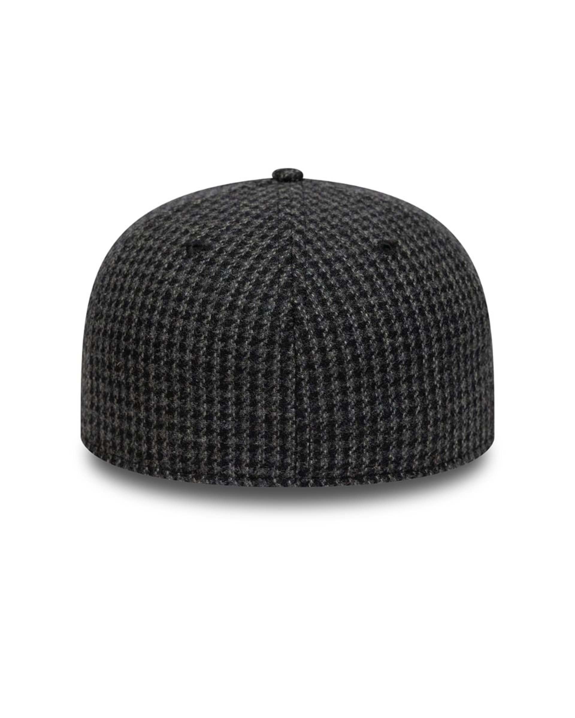 Gorra LFC New Era 59FIFTY con parche de tweed gris y negra - Image 4
