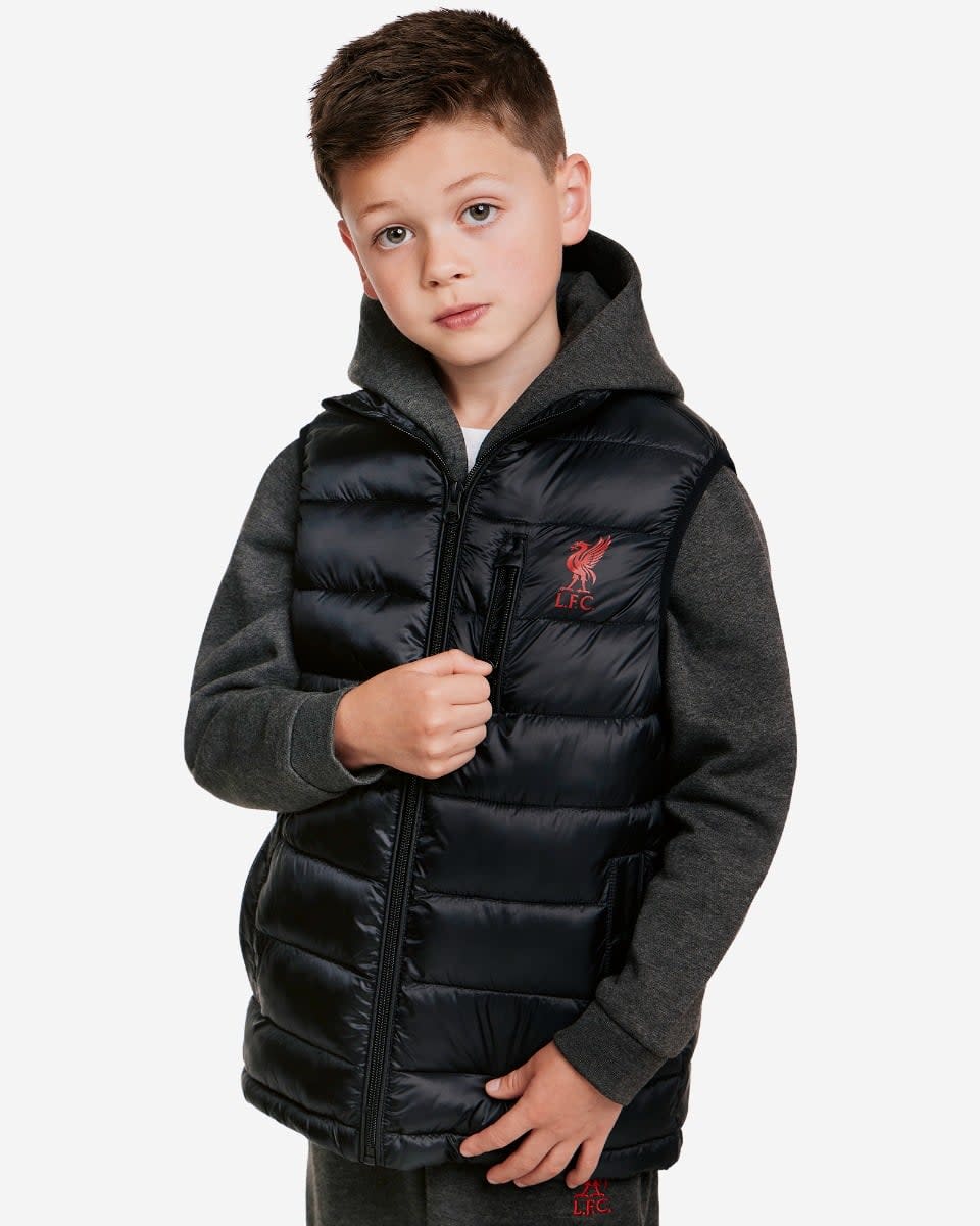 LFC Juniors Gepolsterte Weste Schwarz - Image 1