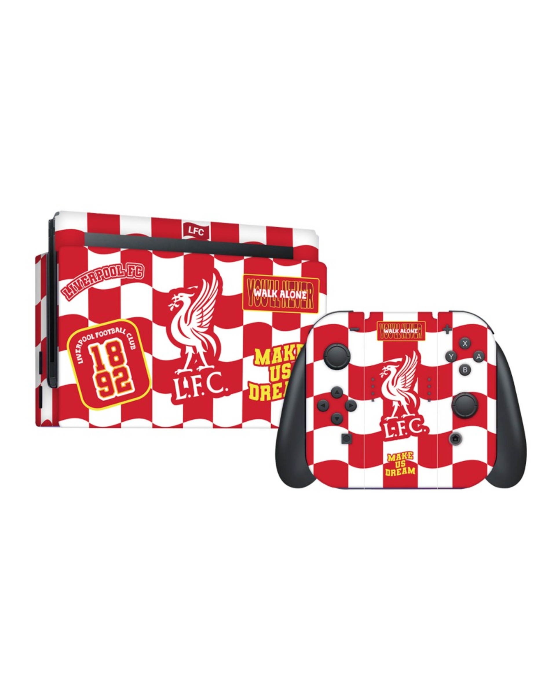 LFC Nintendo Switch-konsolskin-pakke - Image 1