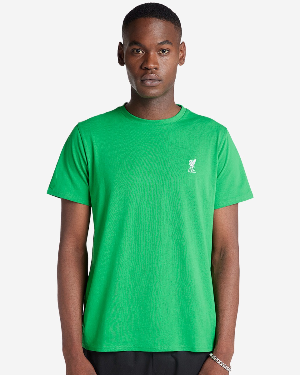 LFC Liverbird Broderad Emblem T-shirt Herr Grön - Image 2