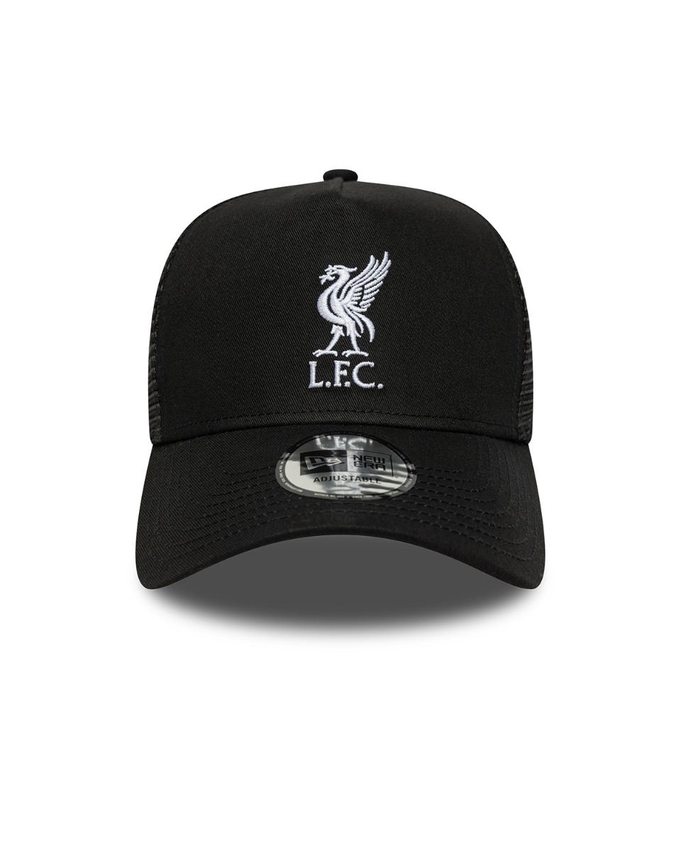 LFC New Era TRUCKER Liverbird Kappe Schwarz - Image 2