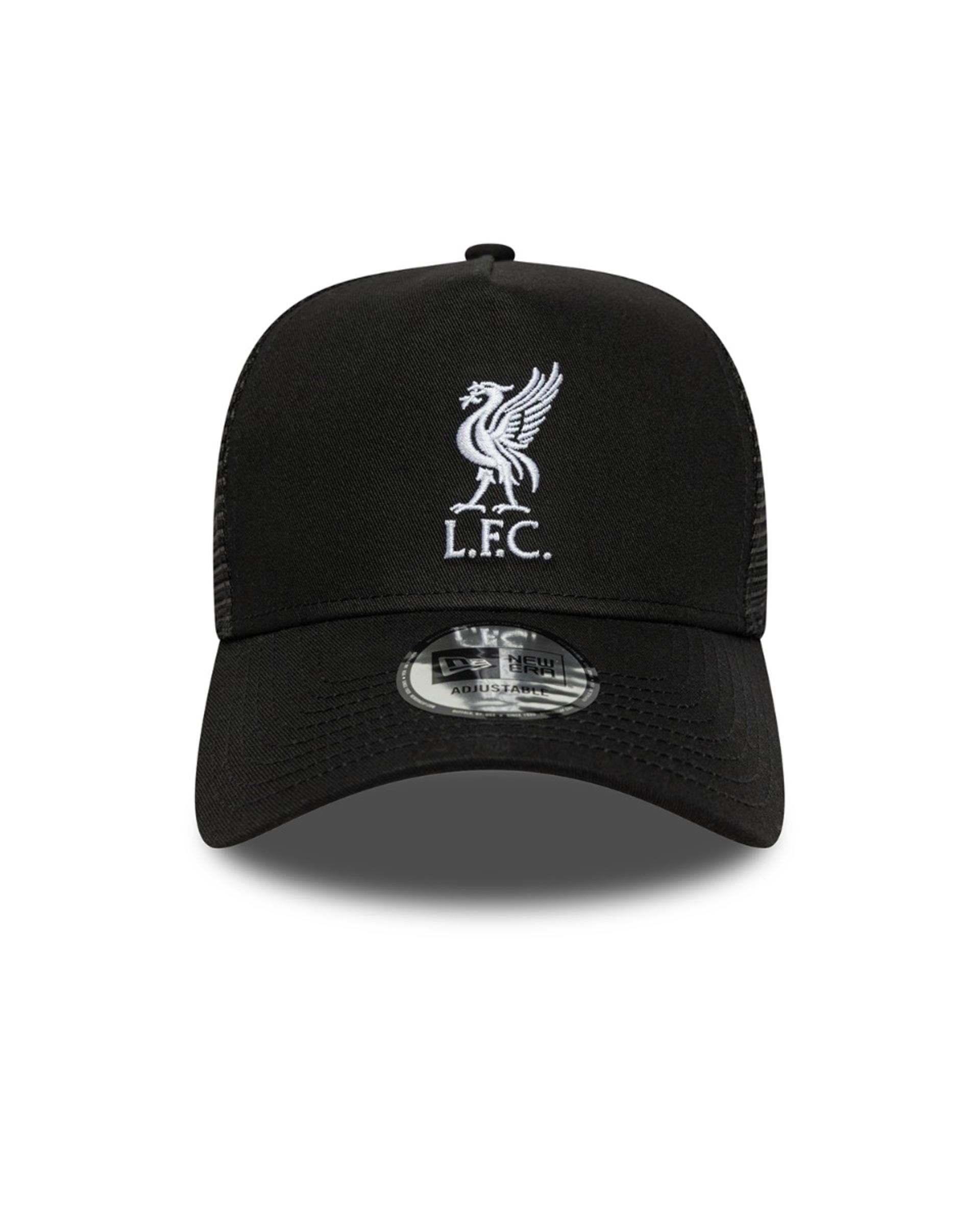 LFC New Era TRUCKER Liverbird Kappe Schwarz - Image 2