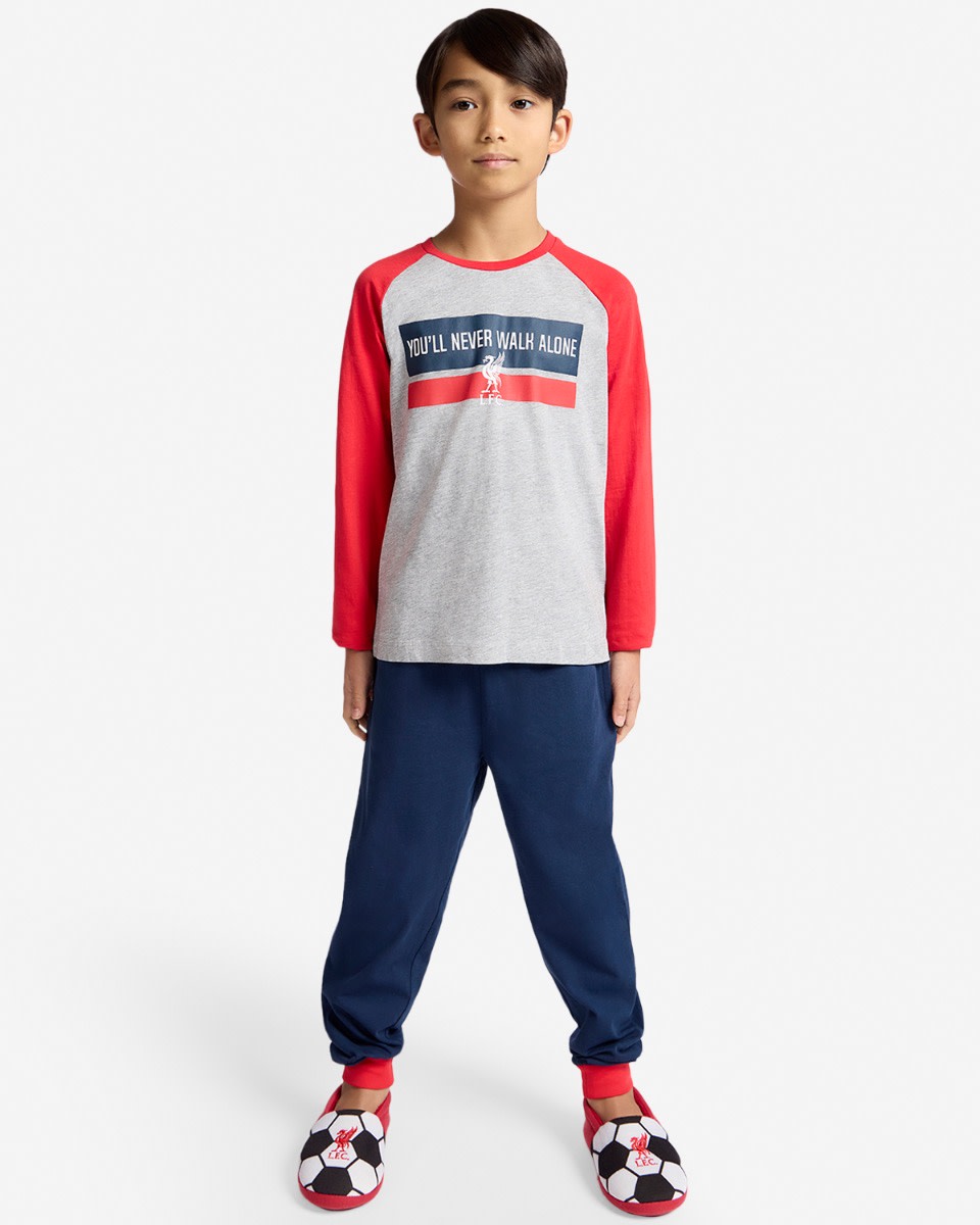 LFC Juniors Long Pyjama Set Navy - Image 1