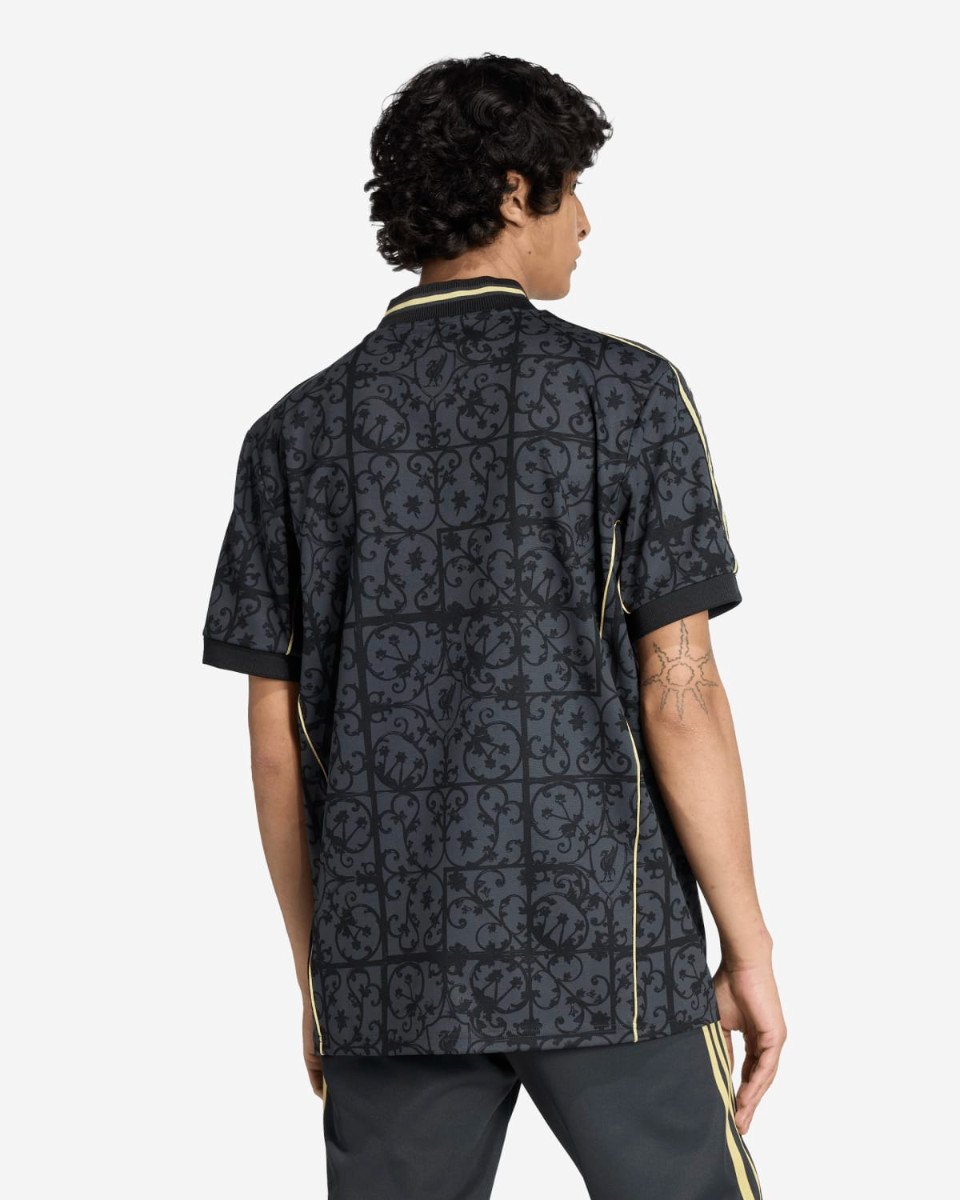LFC adidas Herr 25/26 LFSTLR Tee Svart & Guld - Image 2