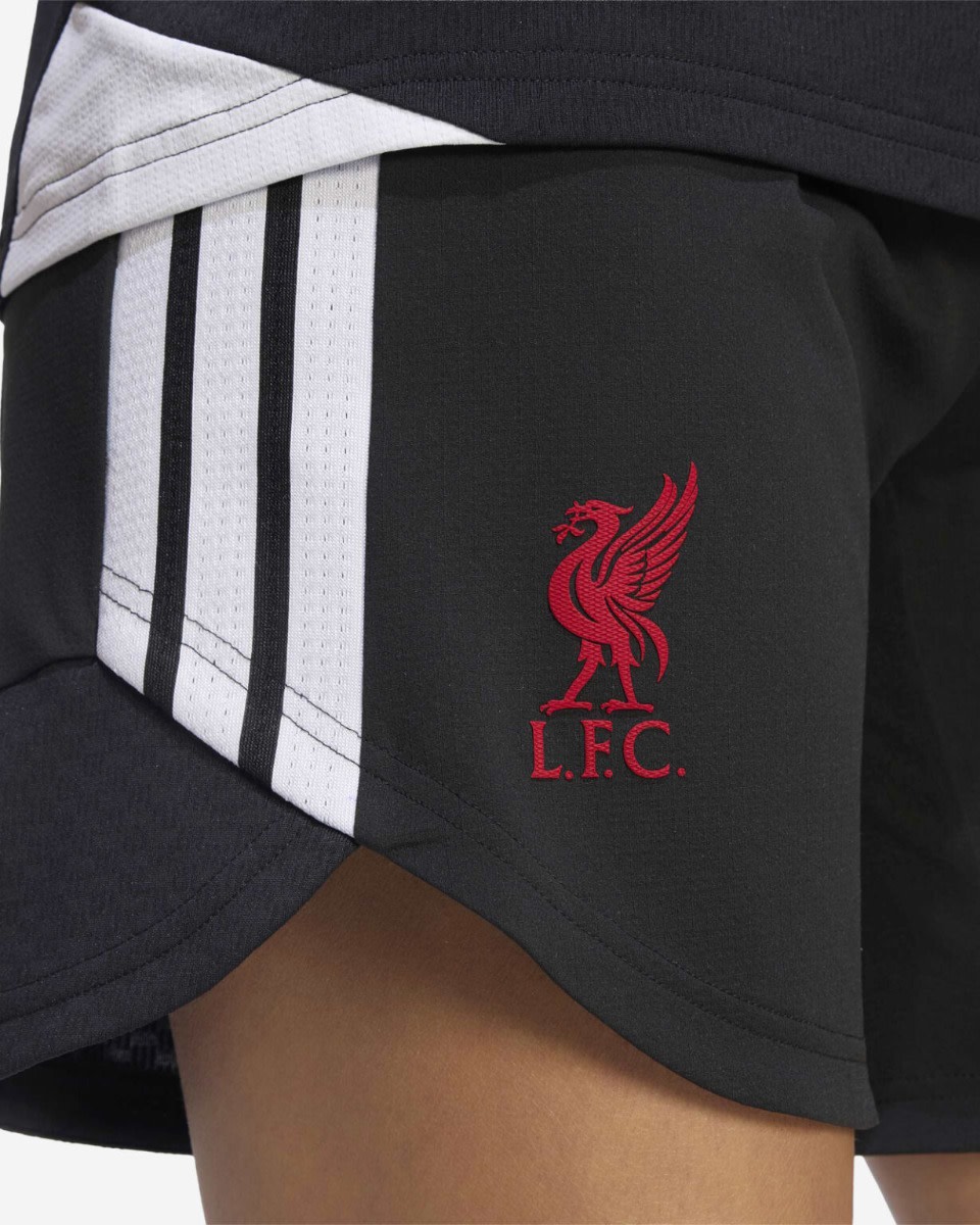 LFC 阿迪达斯女式 26/27 Tiro 训练短裤黑色 - Image 2