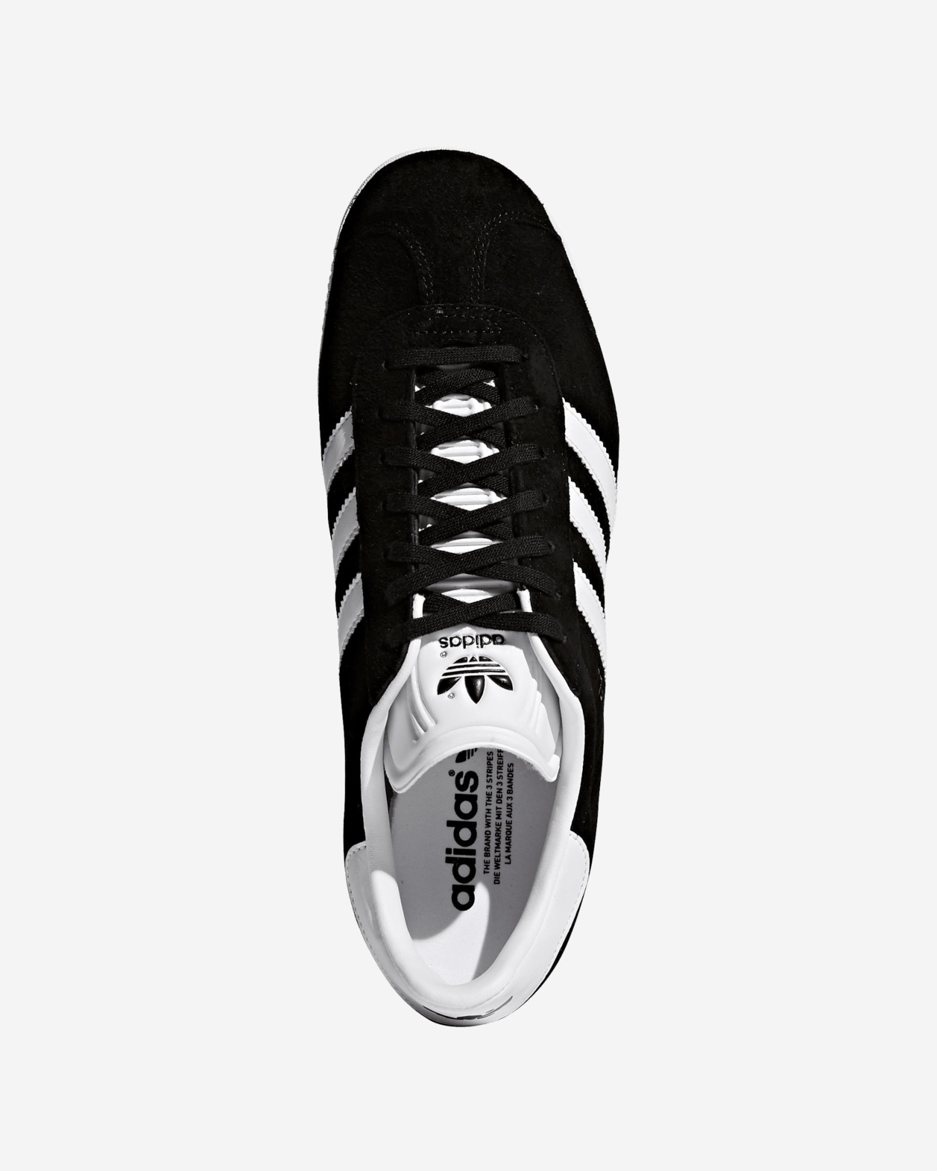 adidas Adults Gazelle Træningssko Sort & Hvid - Image 2