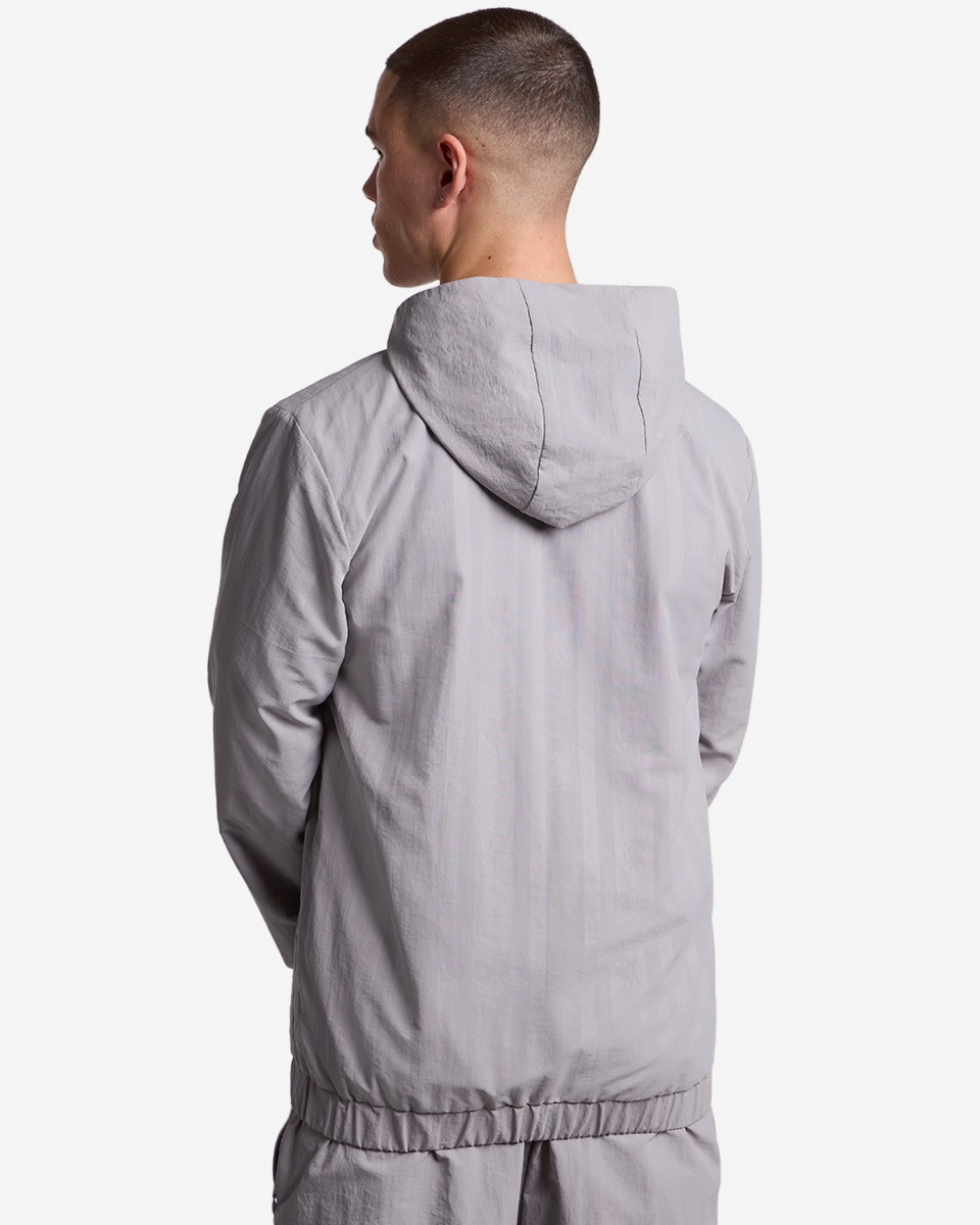 LFC Herrenjacke 86 mit Kapuze, mit Reißverschluss, Grau - Image 2