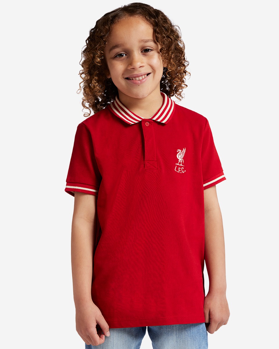 เสื้อโปโลแอลเอฟซี จูเนียร์ส สีแดง - Image 1