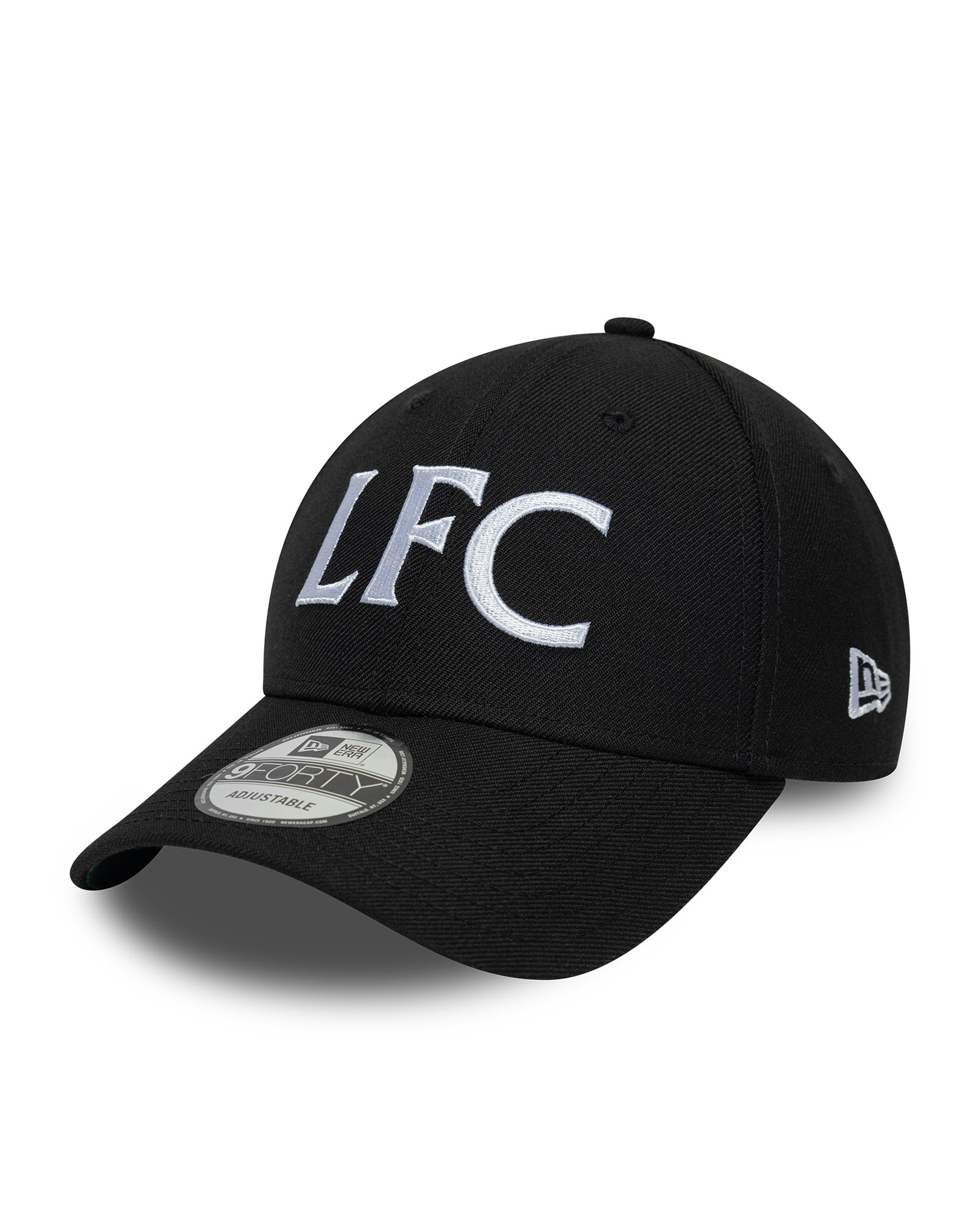 LFC New Era Adults 9Forty Wool Cap Black - Image 1