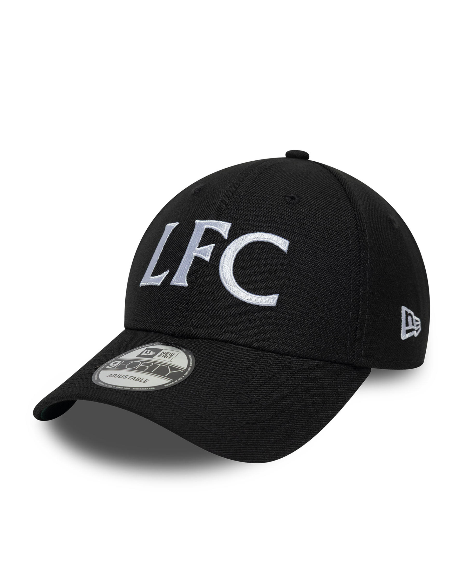 Gorra de lana LFC New Era 9Forty para adultos, negra - Image 1