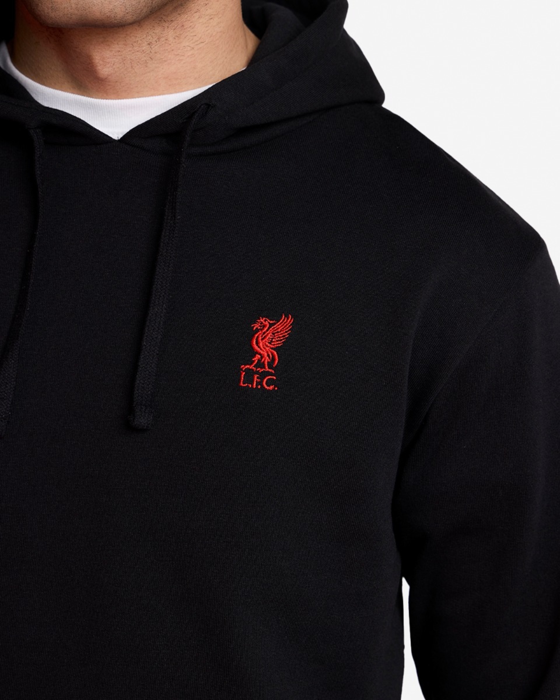 Sudadera con capucha LFC con logo para hombre, color negro - Image 2