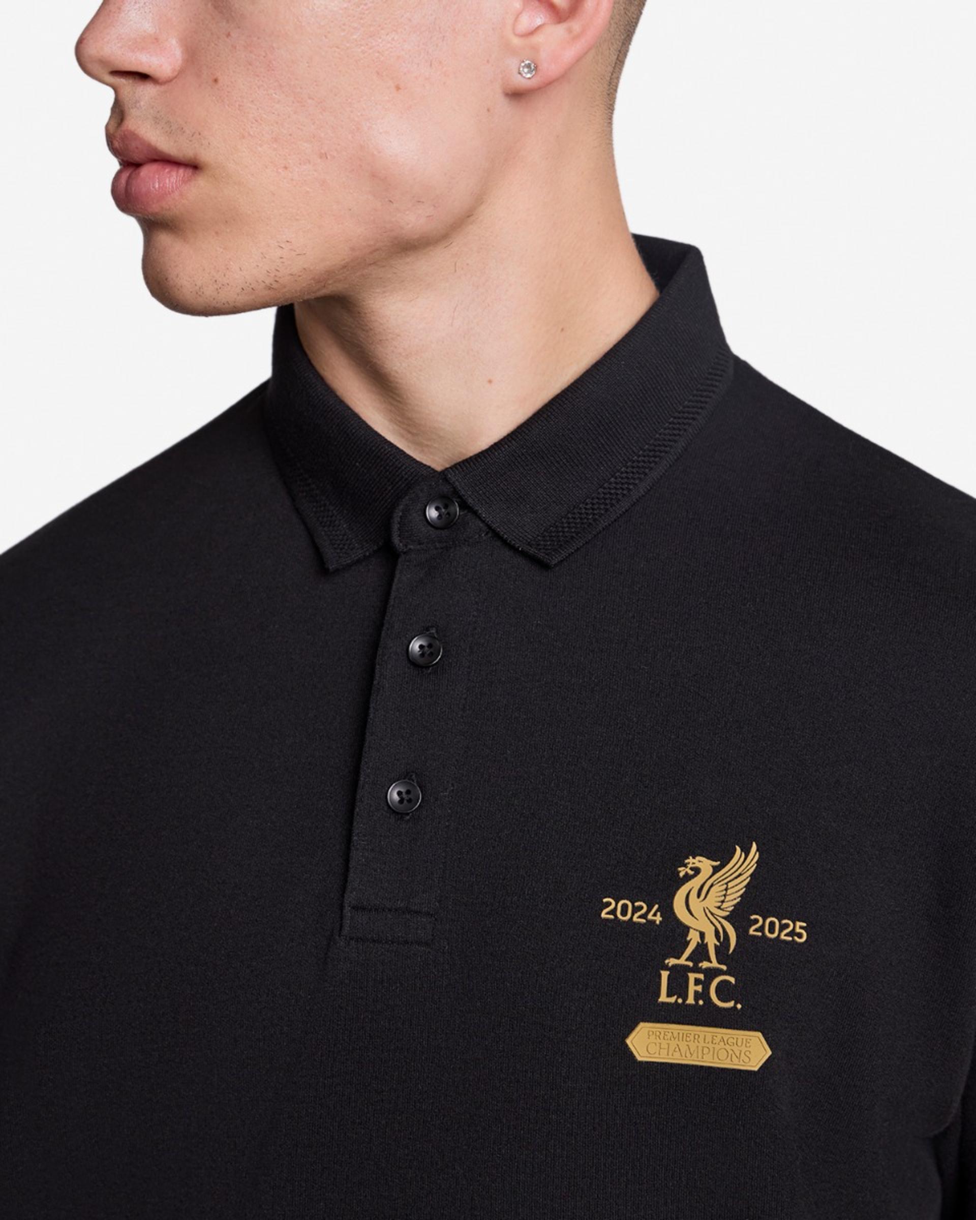 LFC Herre Champions Polo Sort - Image 2