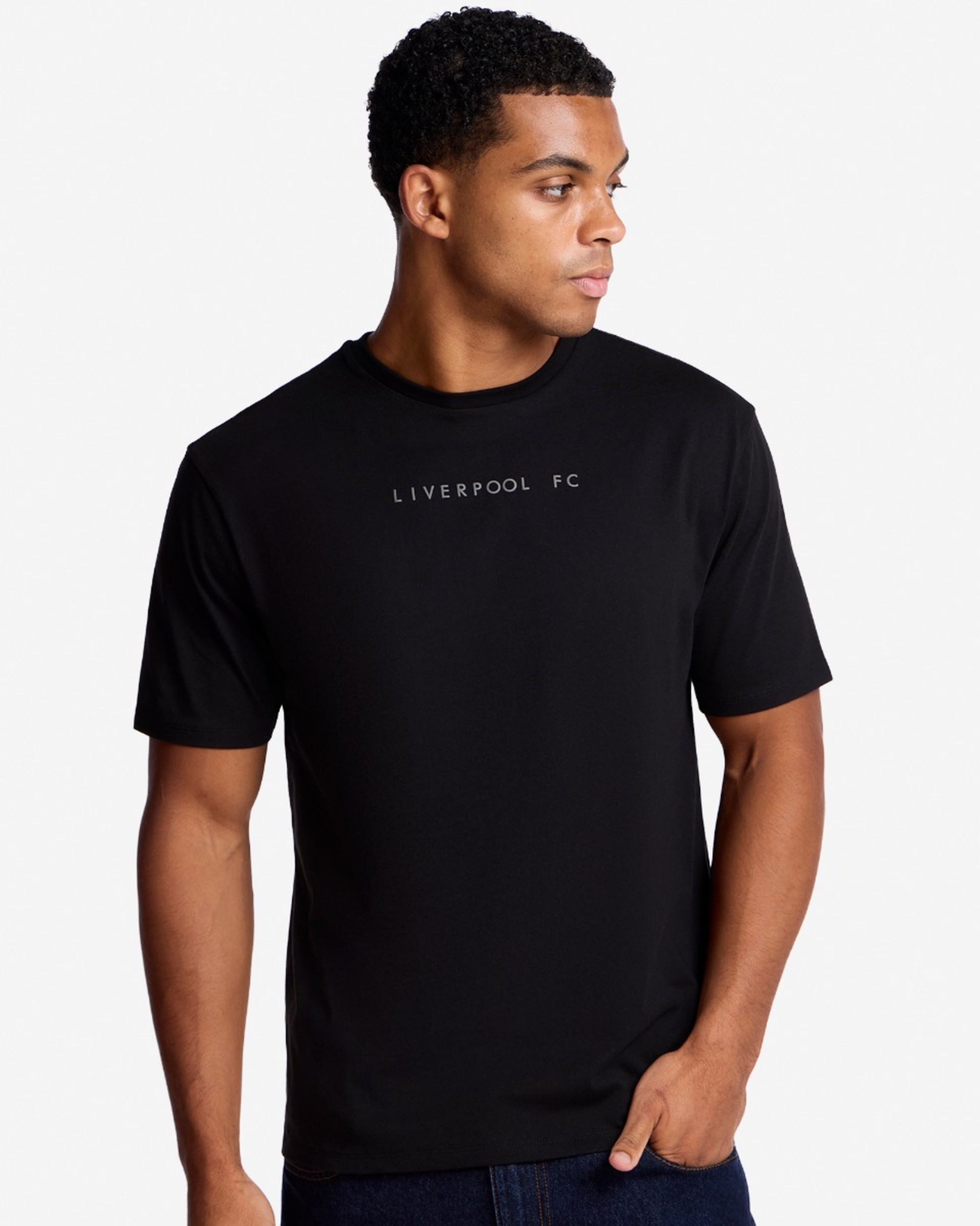 Camiseta Liverbird Ball de LFC para hombre, color negro - Image 4