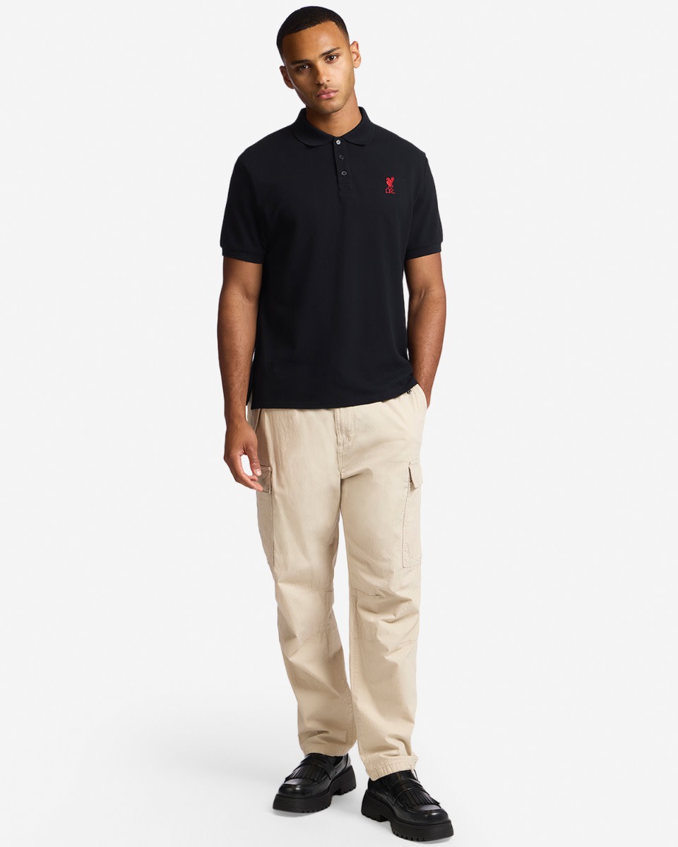 LFC Mens Conninsby Polo Black - Image 3