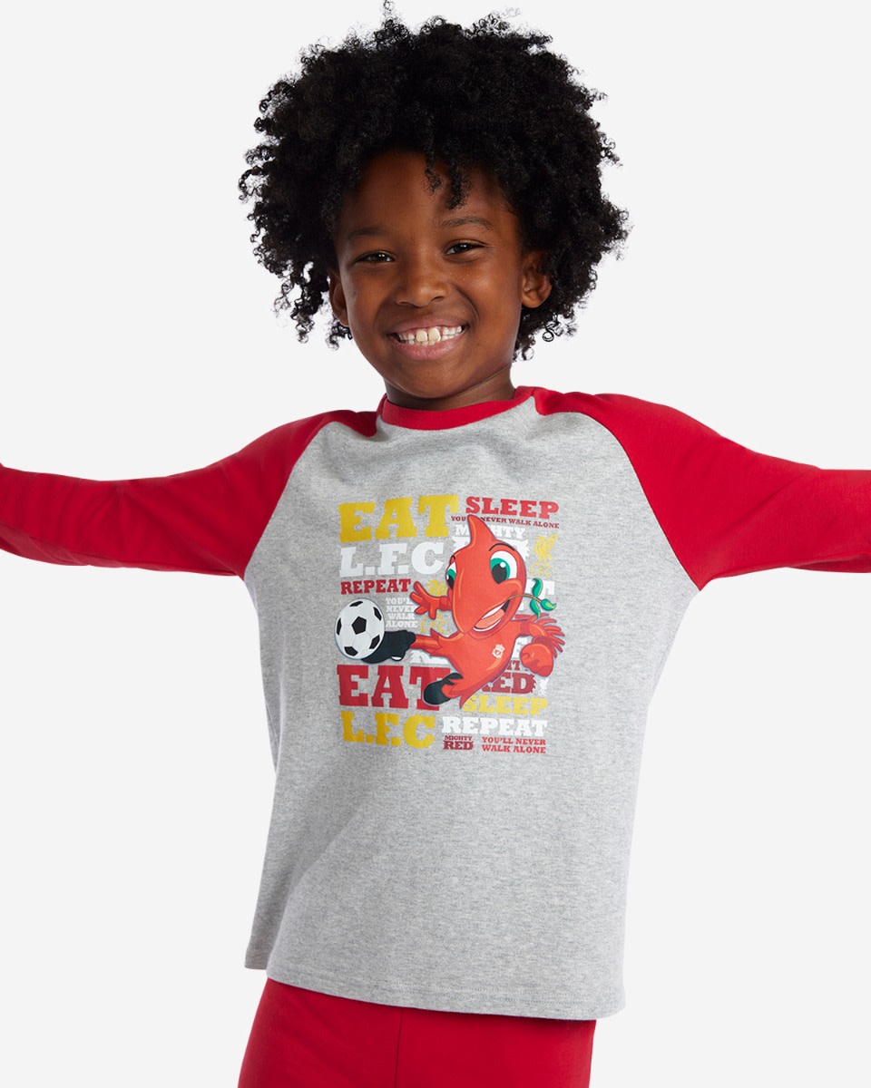 LFC Mighty Red Infants Long Pyjama Set - Image 3