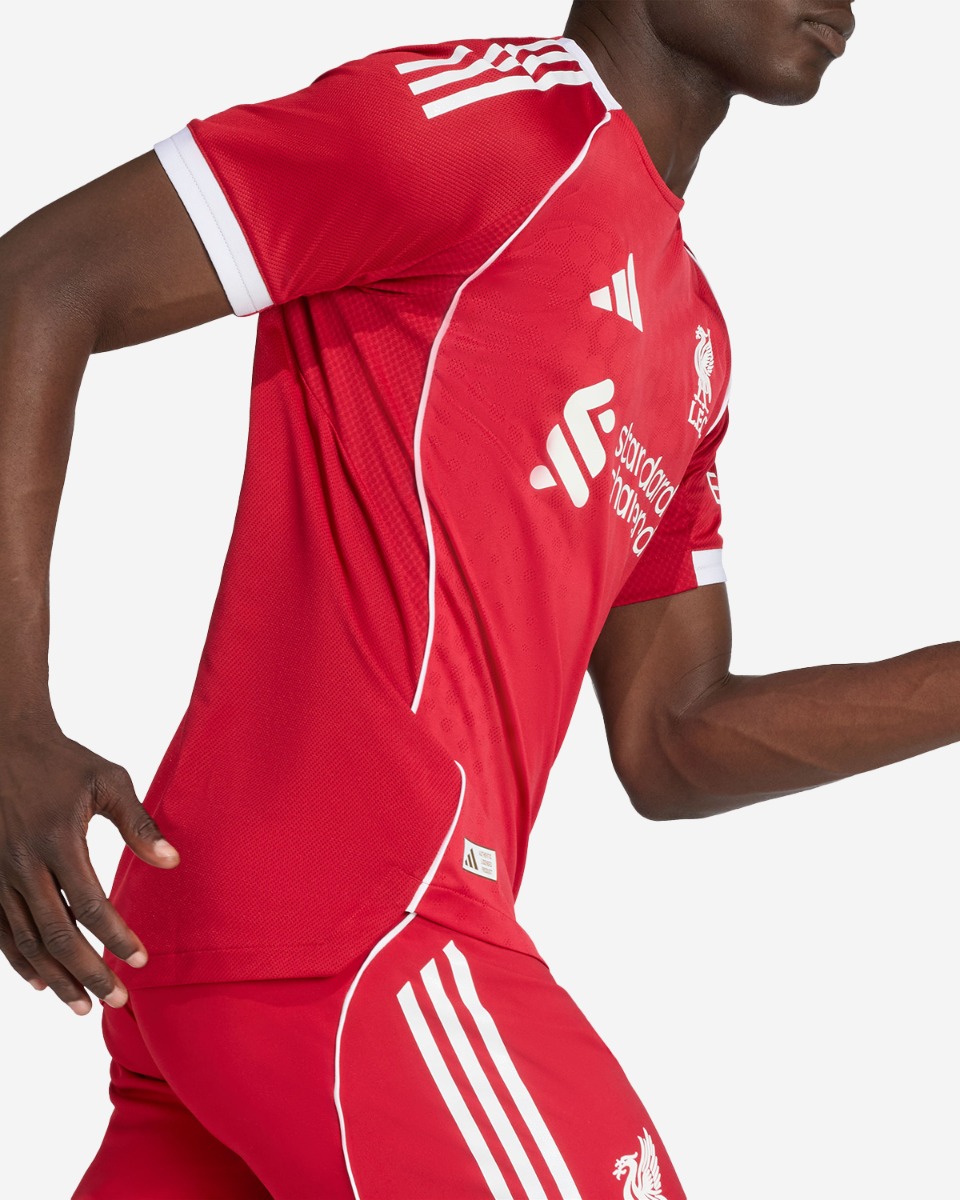LFC adidas Mens 25/26 Authentic Home Jersey
