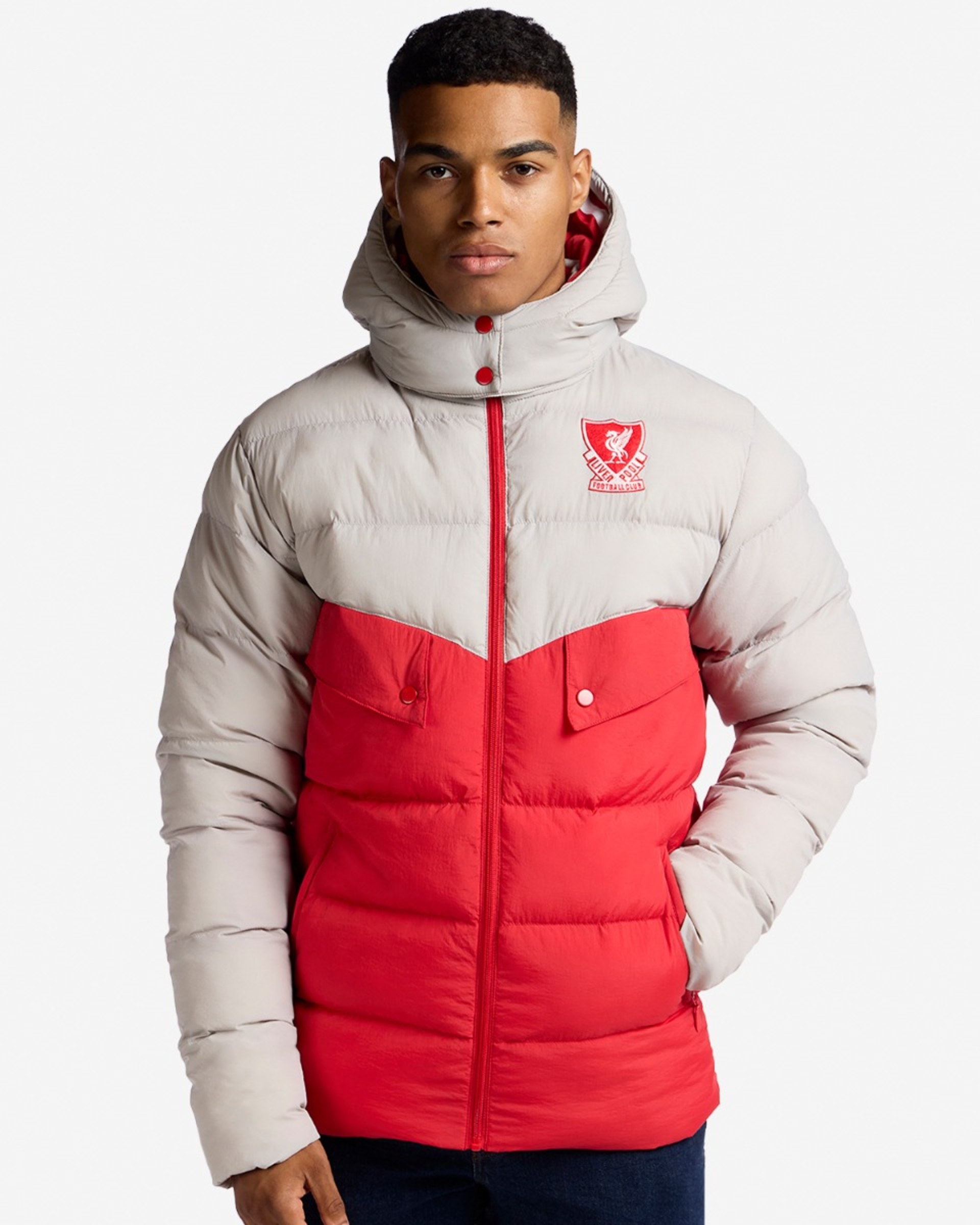 LFC Herren 88/89 Puffa Jacke Grau - Image 1