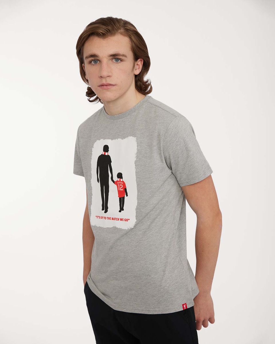 LFC Adults Owen McVeigh Foundation T-shirt Grå - Image 2