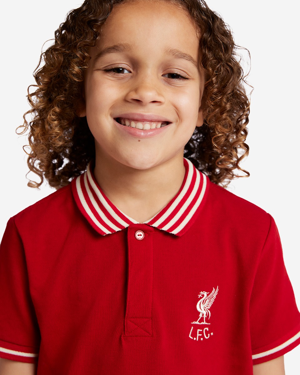 เสื้อโปโลแอลเอฟซี จูเนียร์ส สีแดง - Image 2