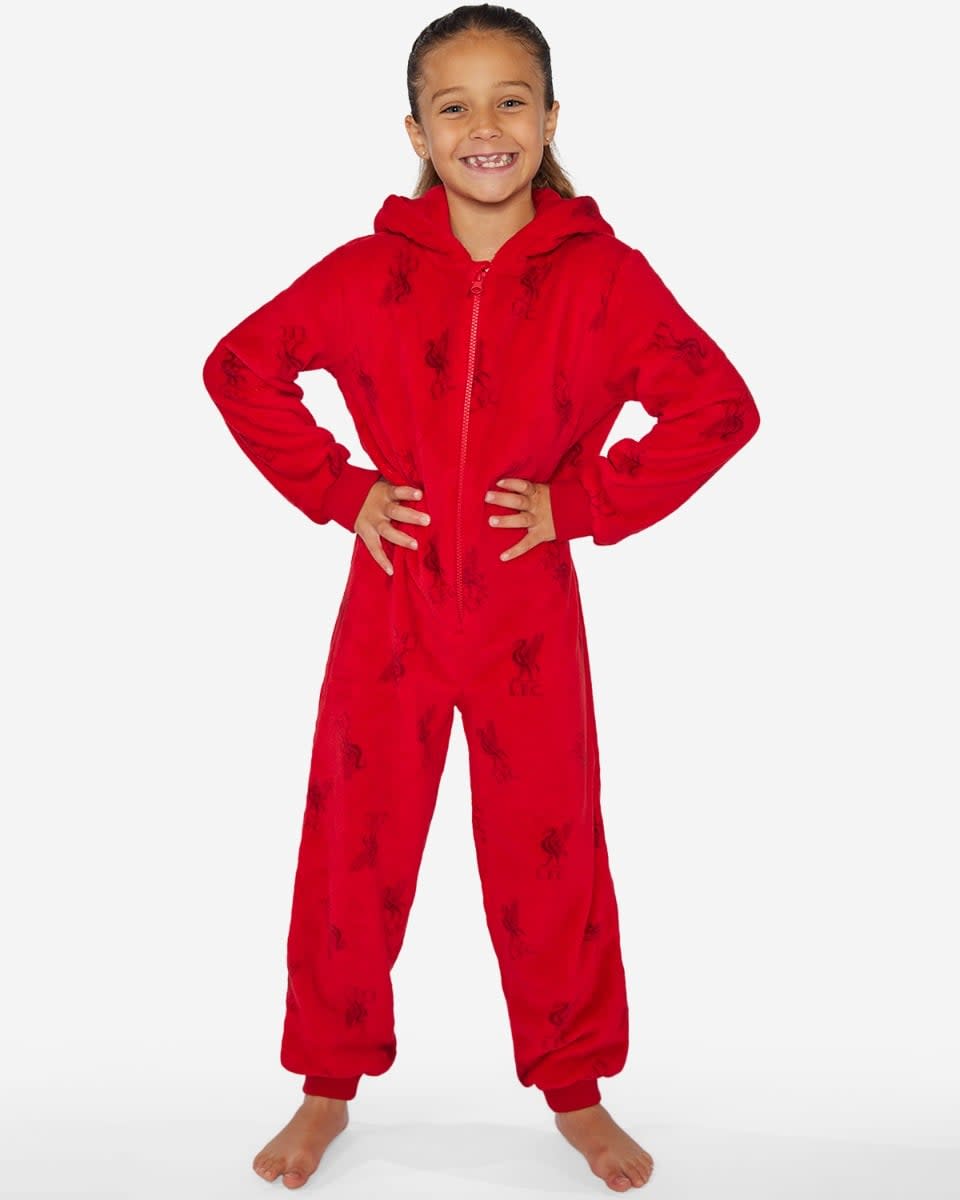 Combinaison unisexe LFC pour bébés, rouge - Image 3