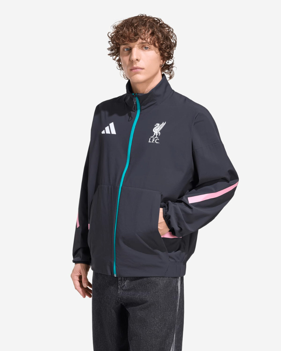 LFC adidas Herr 25/26 Z.N.E Anthem Jacka Svart - Image 1