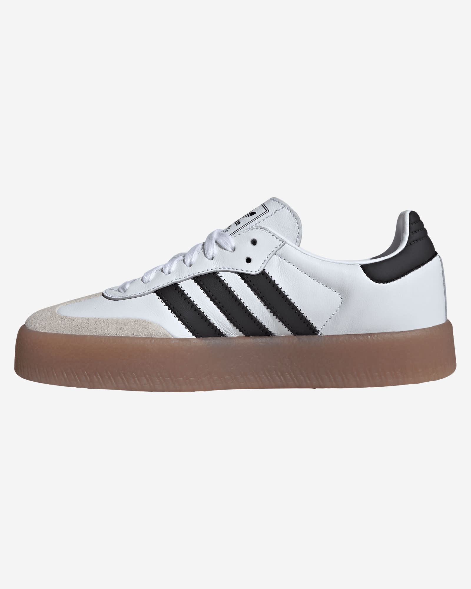 Zapatillas deportivas Adidas Sambae para adultos, blancas, negras y doradas - Image 4