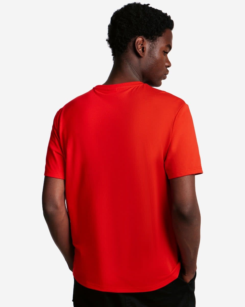 LFC Mens Liverbird Swirl Tee Red - Image 2