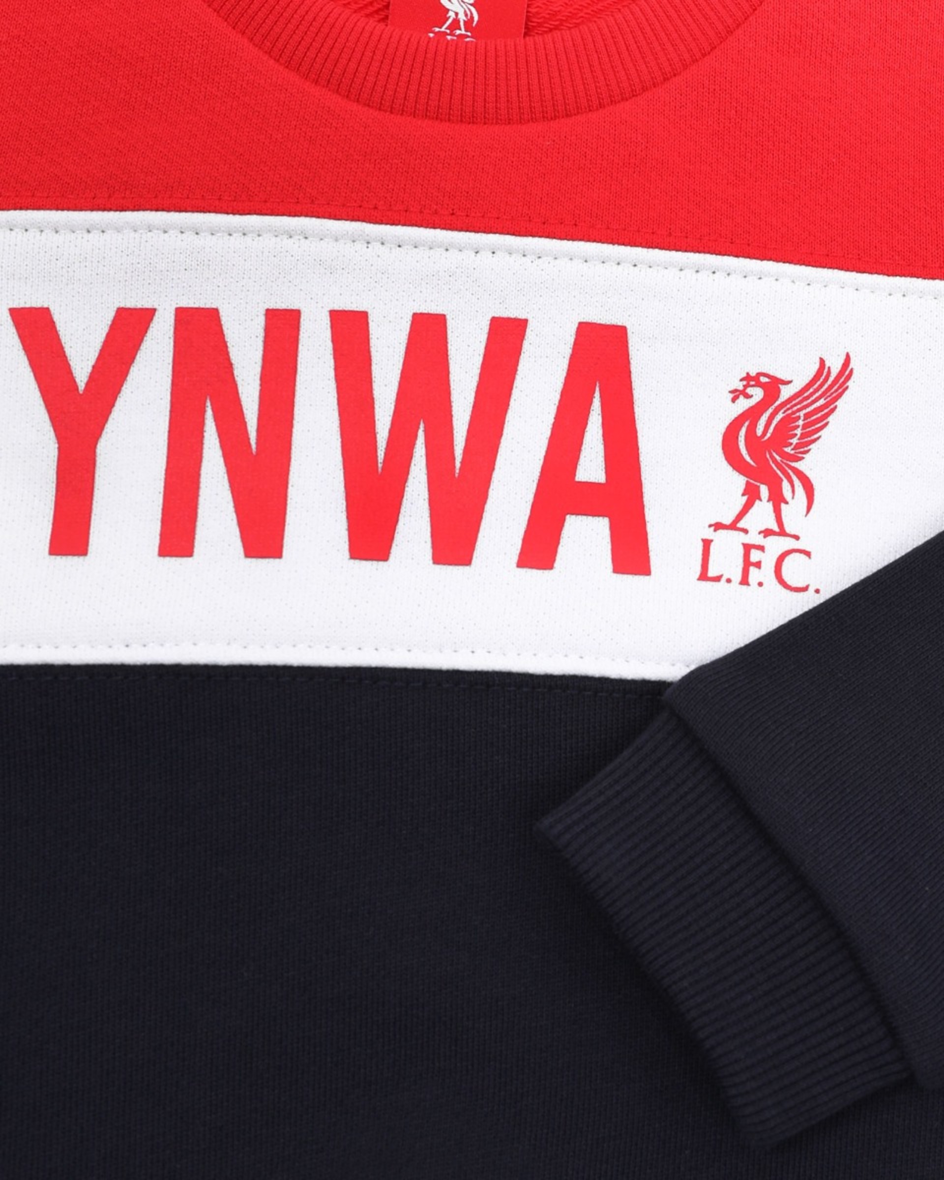 LFC Baby Panel Jogging-Set Rot/Weiß/Marineblau - Image 3