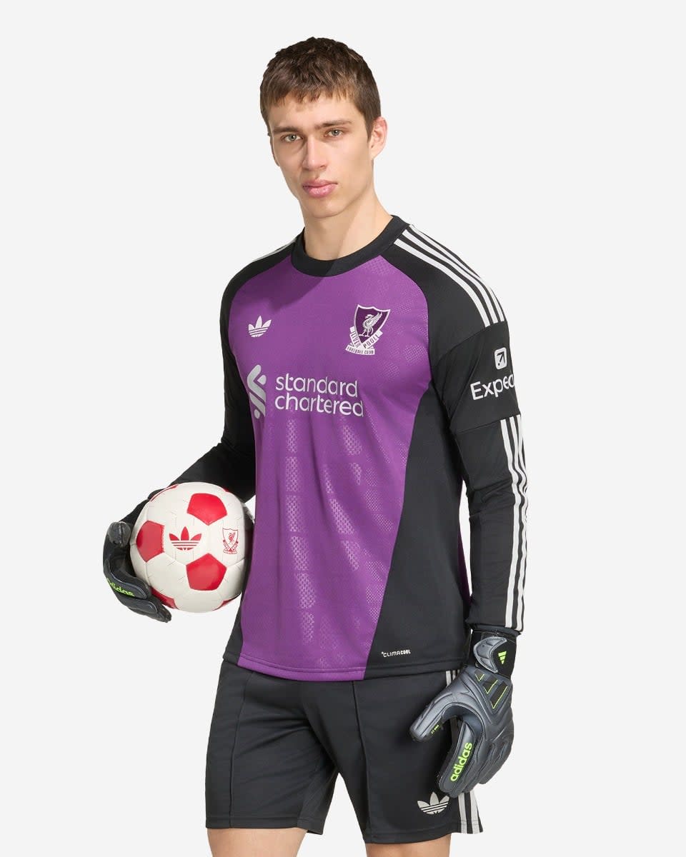 LFC adidas Mens 26/27 Long Sleeve Away Goalkeeper Jersey - Image 1