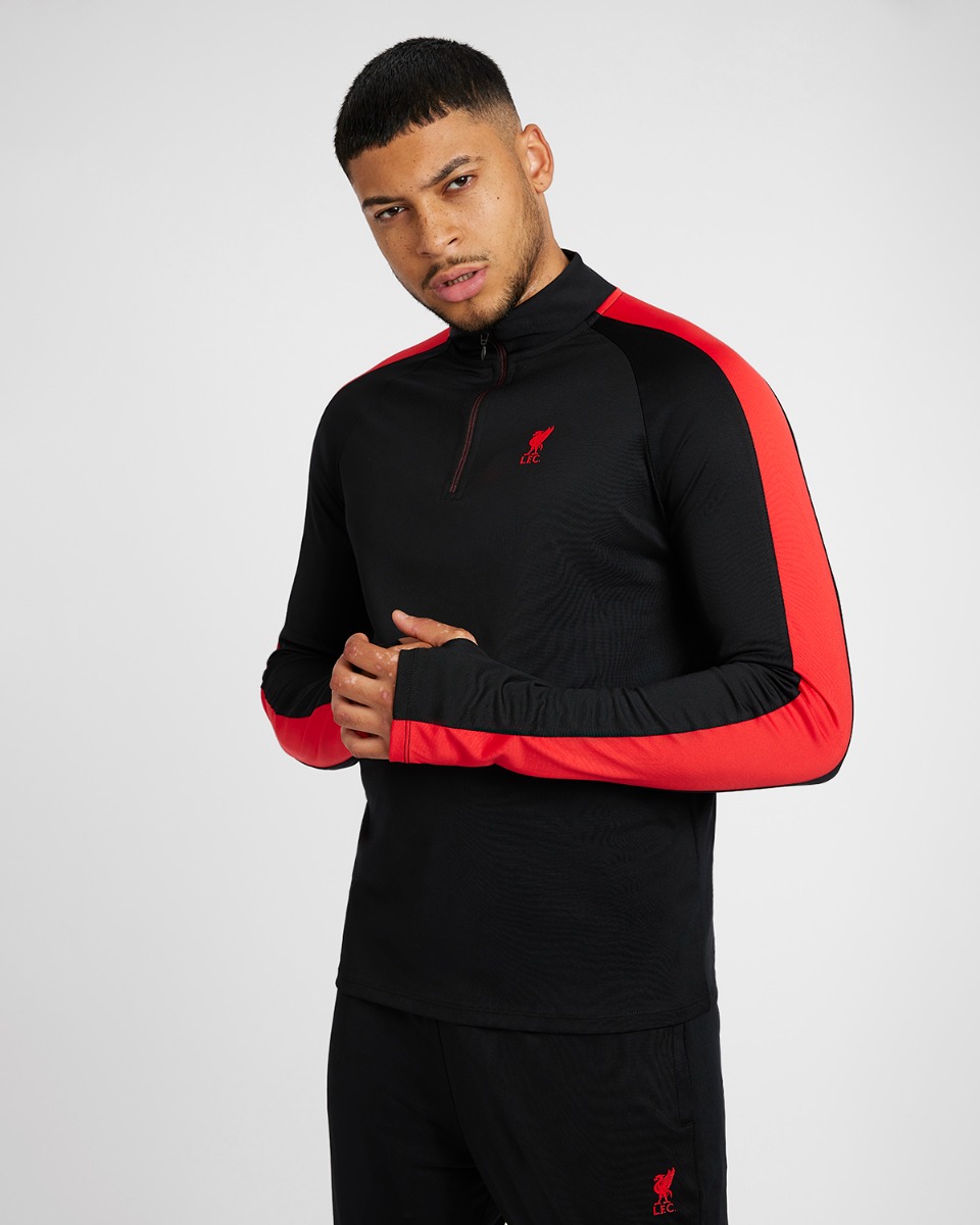 LFC メンズクオータージップトップブラック - Image 4