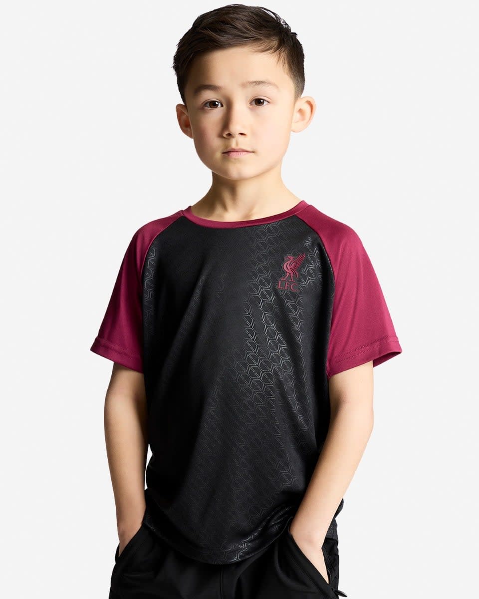 LFC 婴儿压花 T 恤黑色 - Image 1
