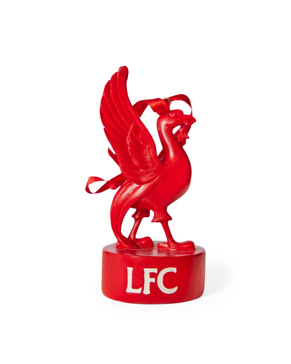 LFC 3D Liverbird hängande juldekoration - Image 1