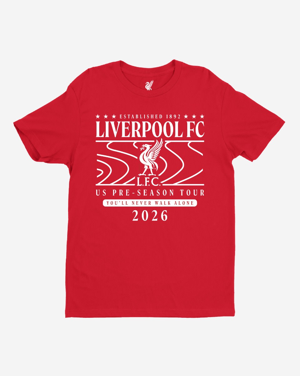 LFC 大人用プレシーズンツアー T シャツレッド - Image 2