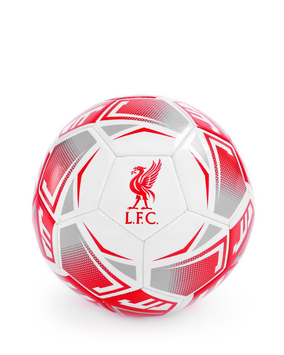 Balón de fútbol LFC talla 5 blanco y rojo - Image 1
