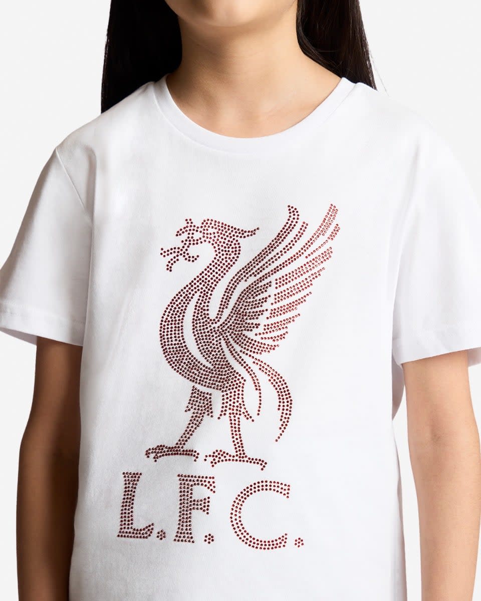 LFC InfantsDiamantè  Liverbird Tee White - Image 2