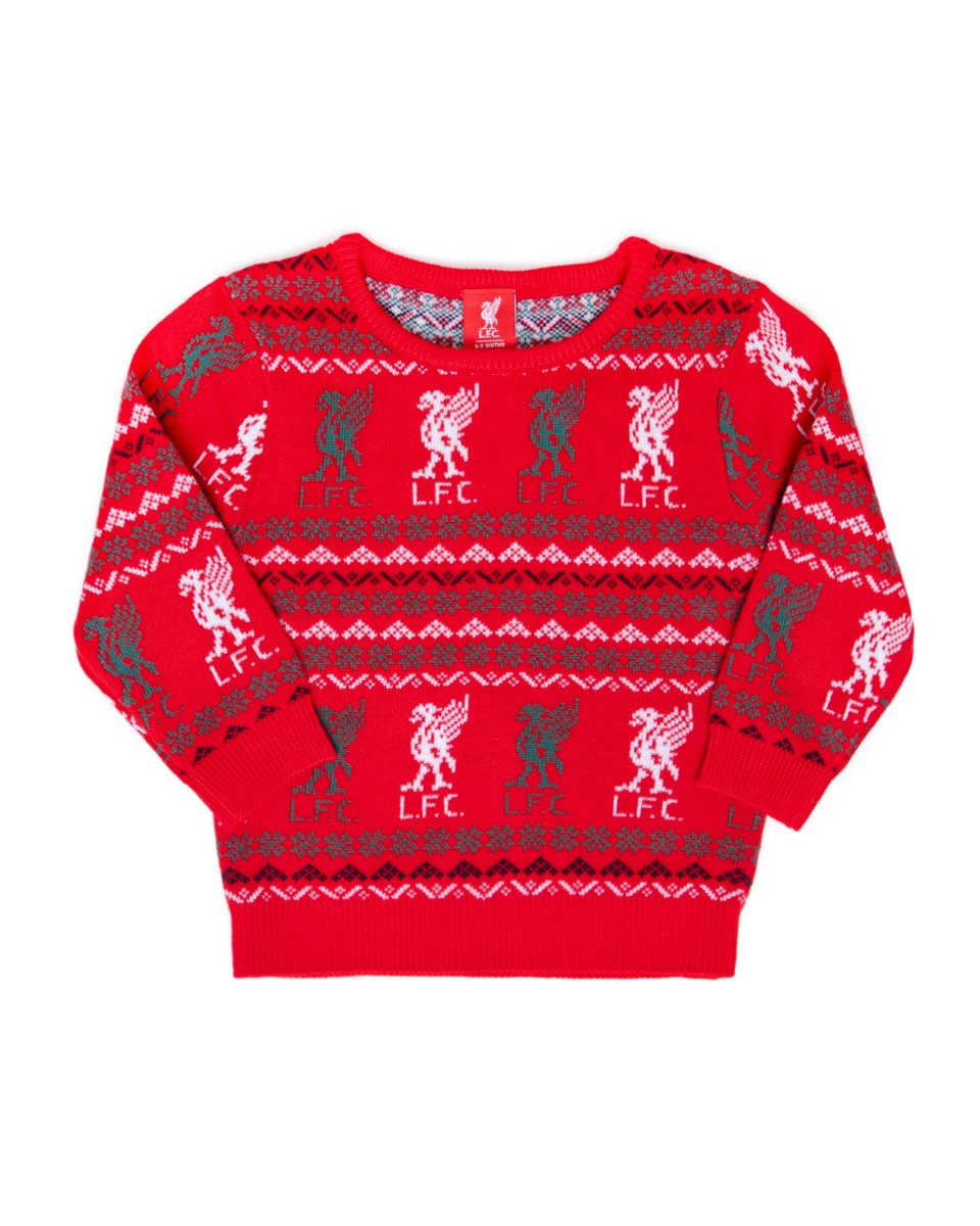 LFC ベビーフェアアイルクリスマスジャンパー - Image 1