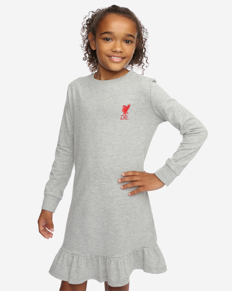 LFC Junior Long Sleeve Liverbird Dress - Image 2