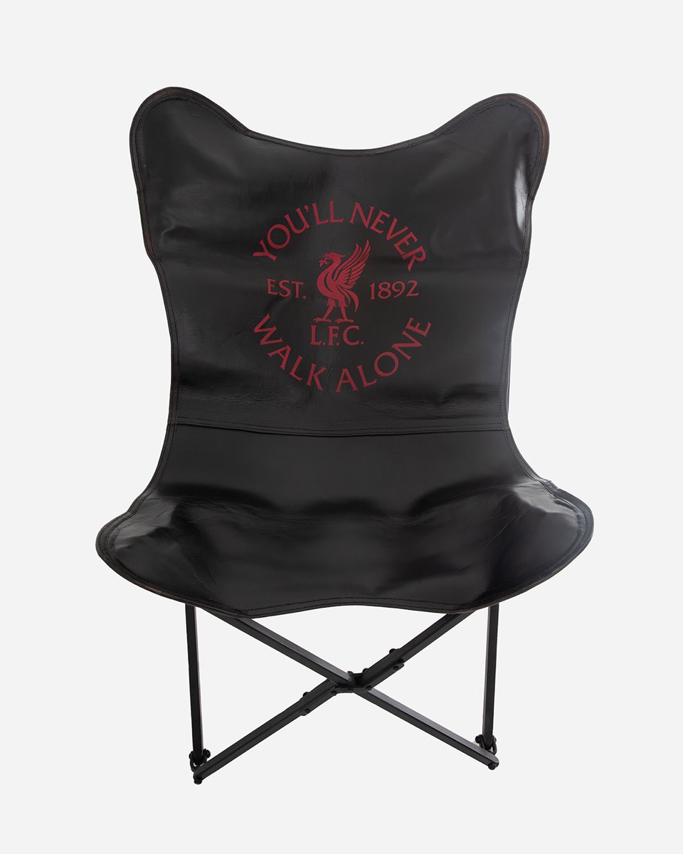 LFC Leather Butterfly Chair: - Image 3