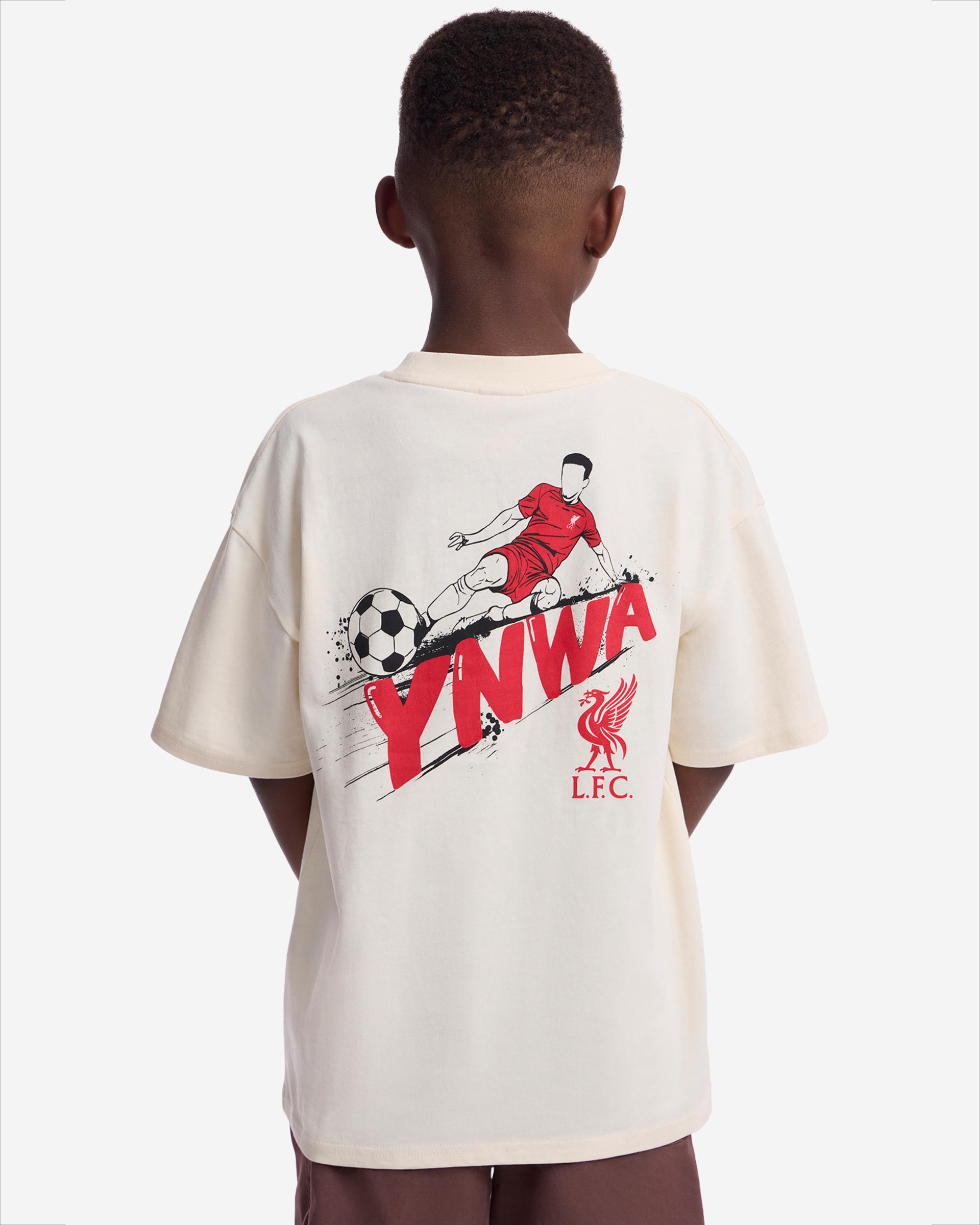 Camiseta extragrande LFC Infants YNWA color crudo - Image 2