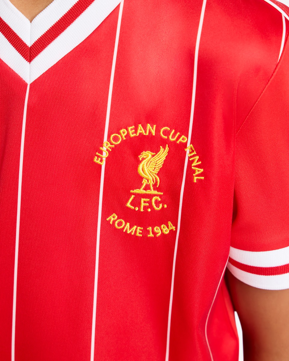 Camiseta de local LFC Retro Junior 1984 Rome - Image 4