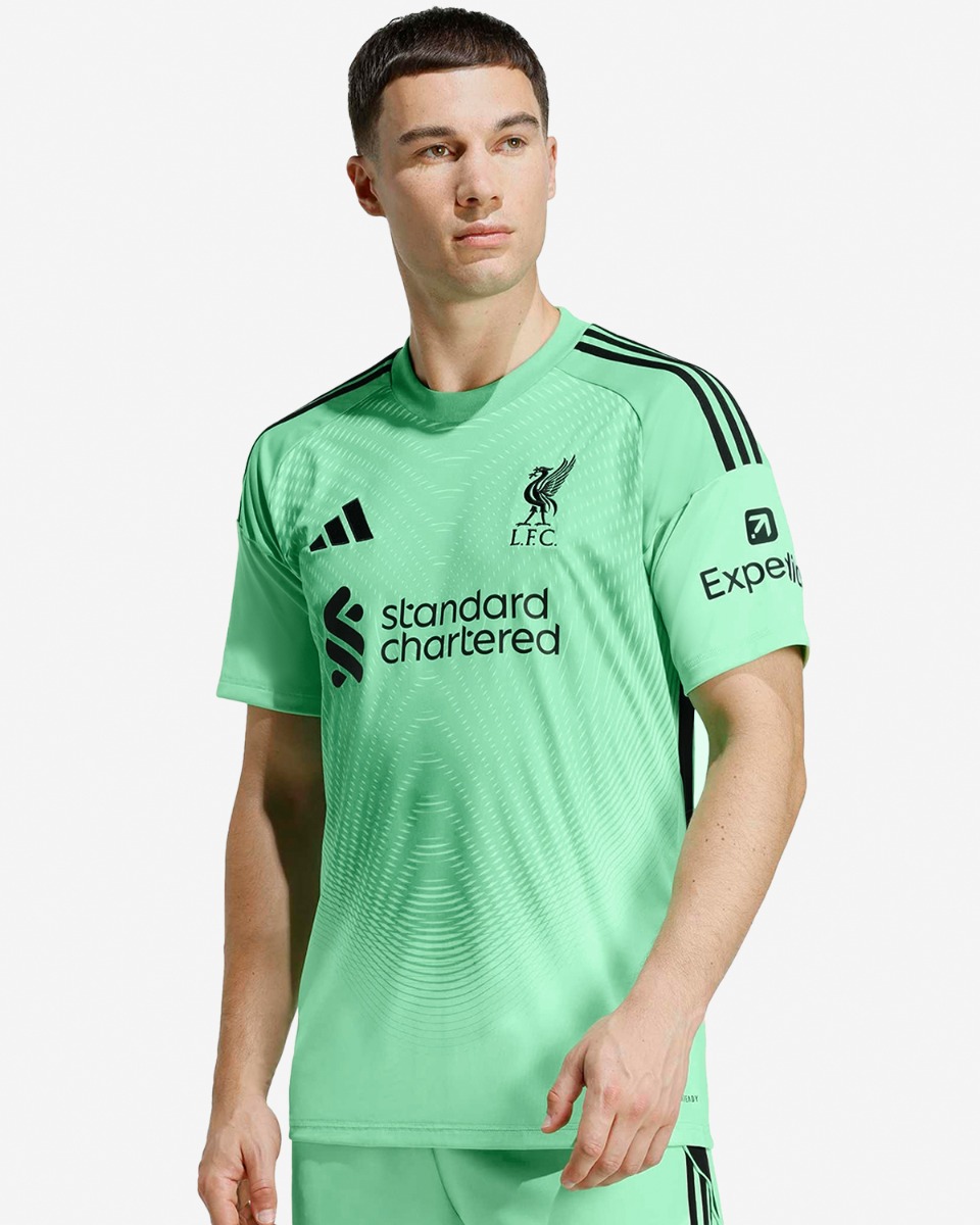 LFC adidas Mens 25/26 Home Short Sleeve Goalkeeper Jersey