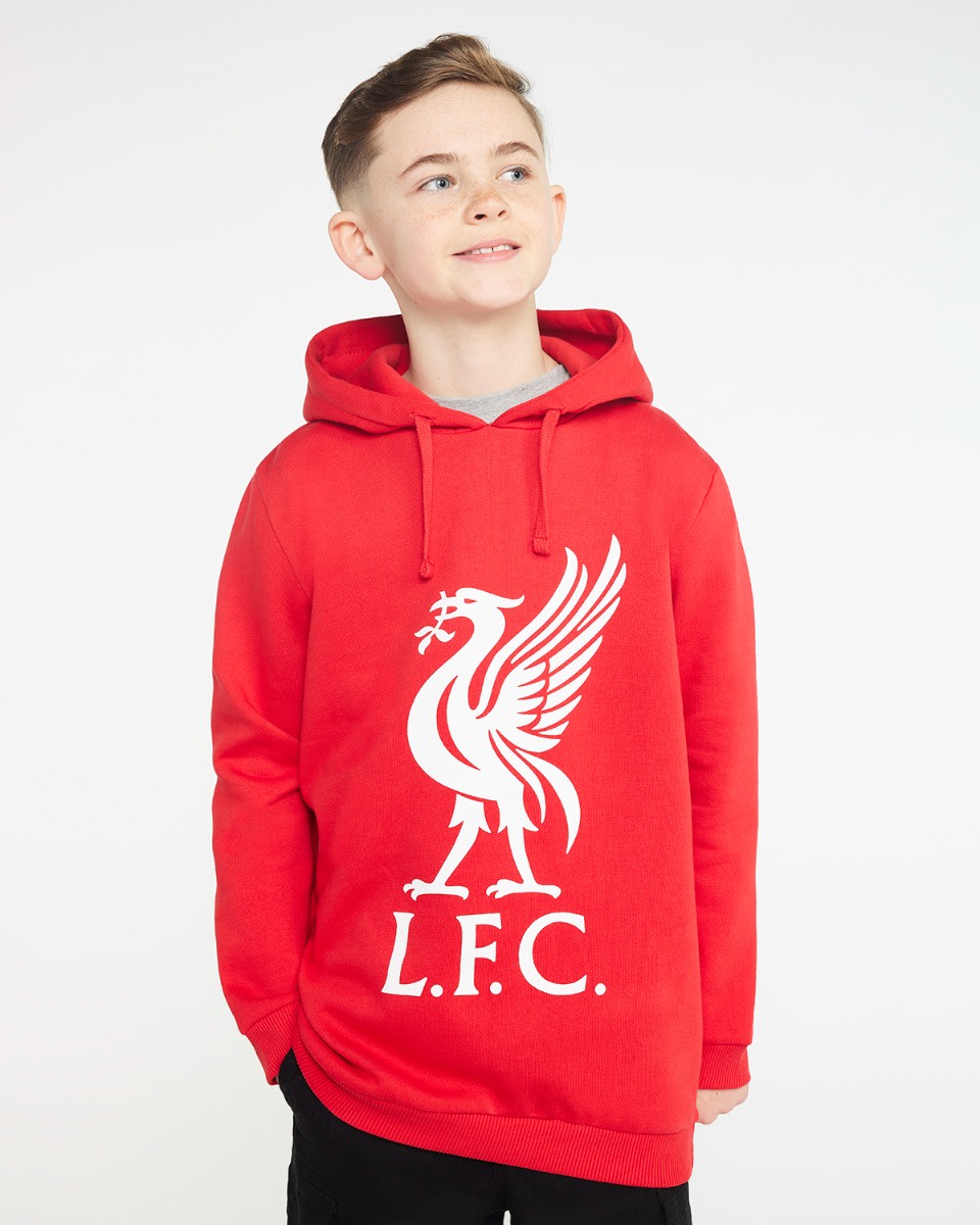Chandail à capuchon Liverbird du LFC pour bébé - Image 1