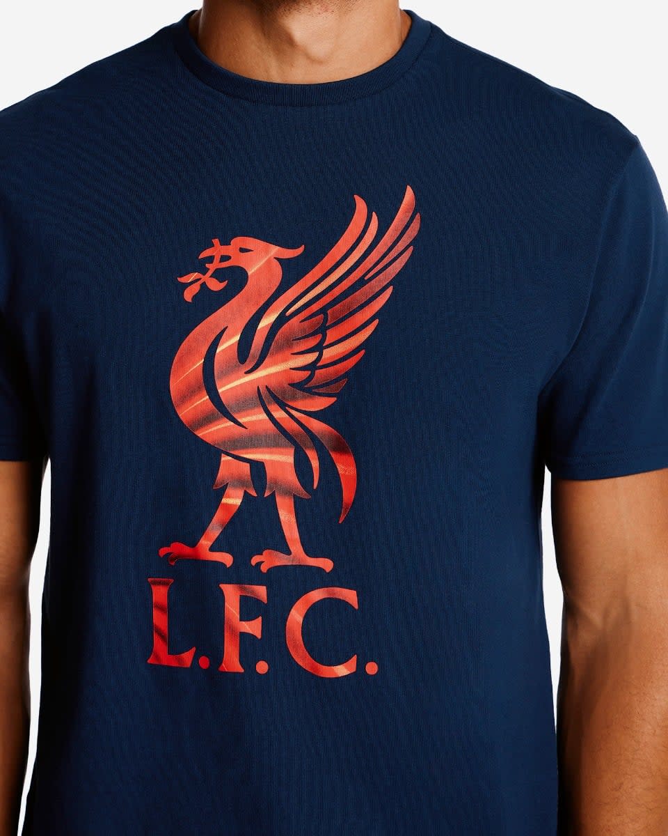 LFC Herre Liverbird Swirl Tee Navy - Image 3