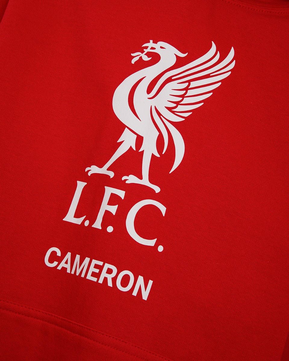 LFC White Liverbird personifierad röd huva - Image 2